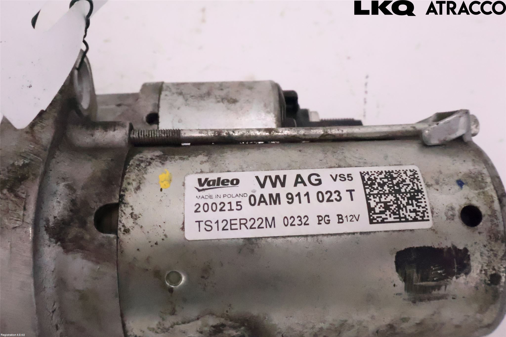 Volkswagen VW TOURAN 10-15 Startmotor