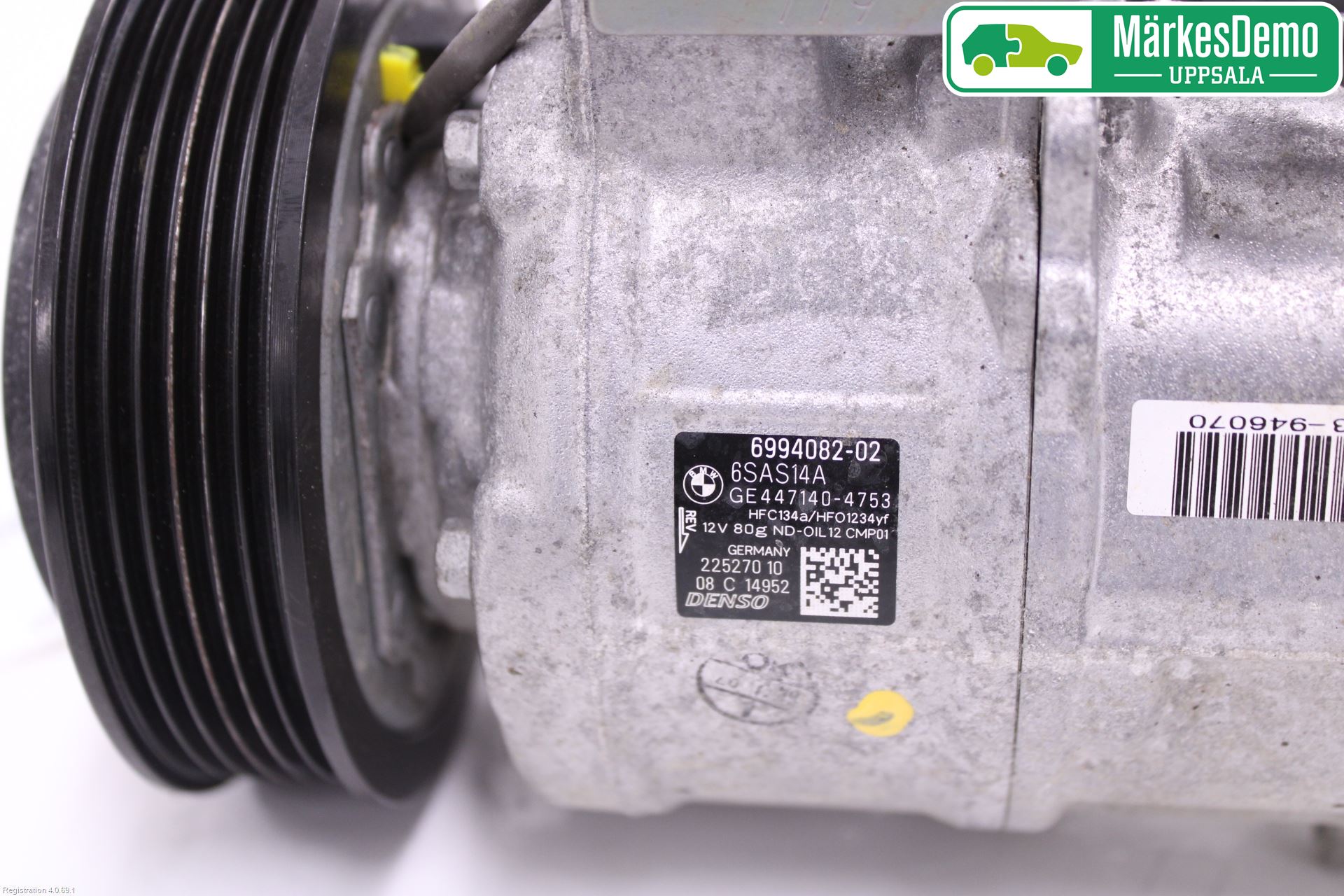 BMW 3 G20/G21/G80/G81 19- Varme Ac Kompressor