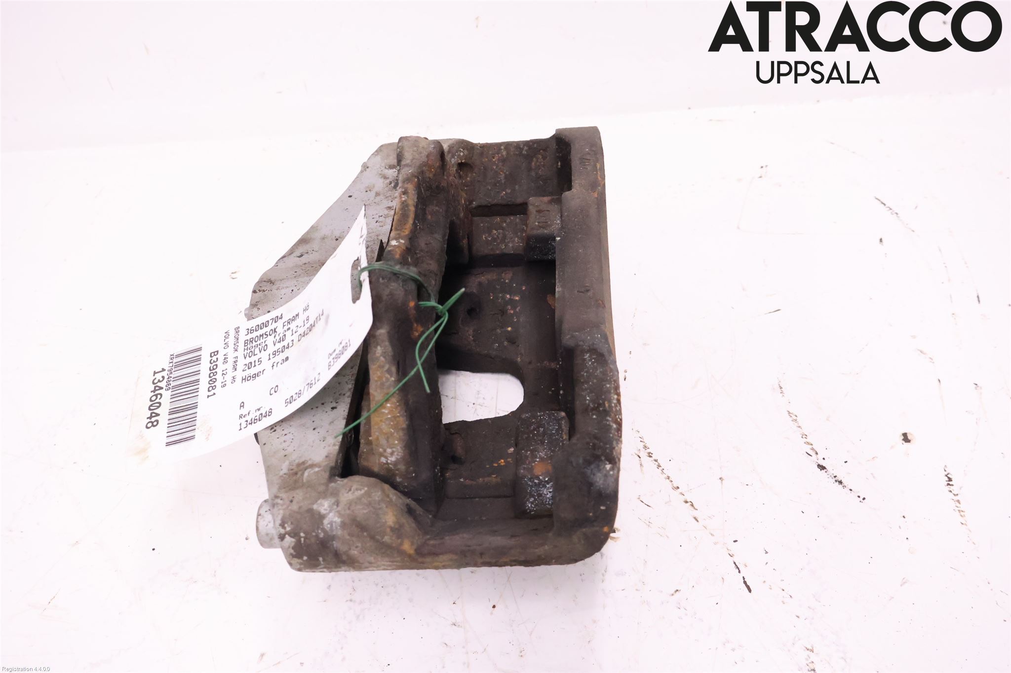 Volvo V40 12-19 Bremsecaliper Foran Høyre