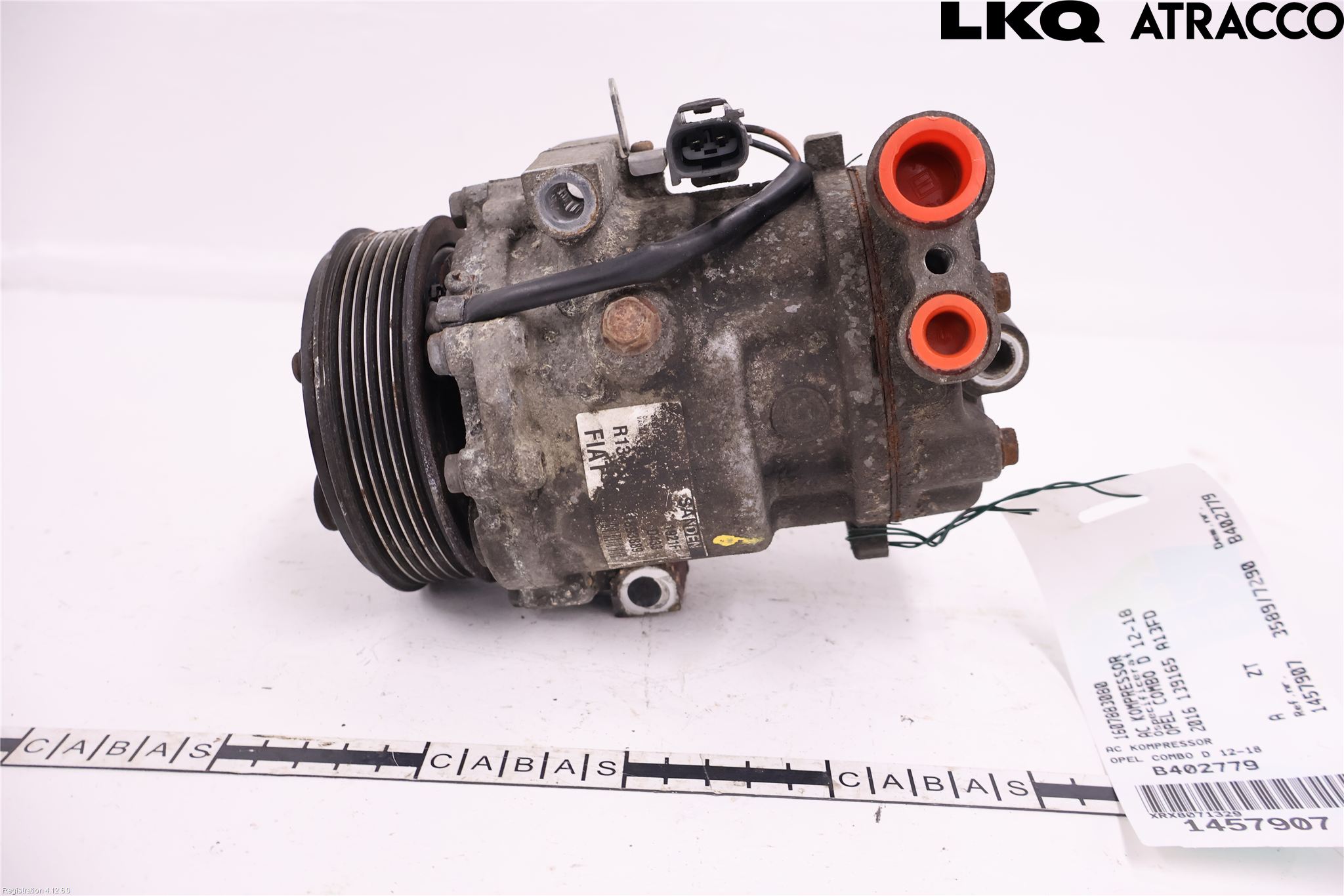 Opel COMBO D 12-18 Varme Ac Kompressor