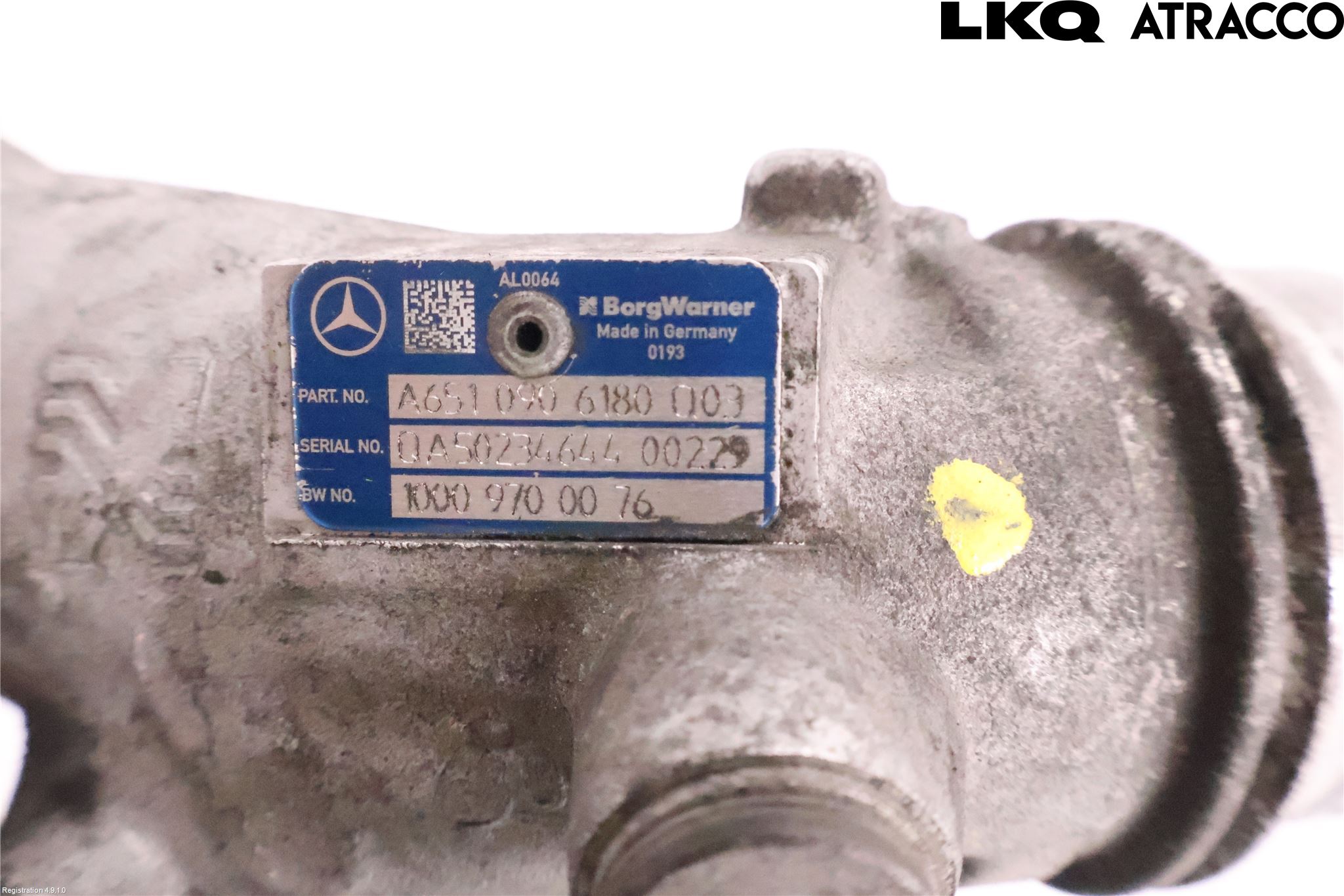 Mercedes-Benz MB C-KLASS (W204) 07-15 Turboaggregat