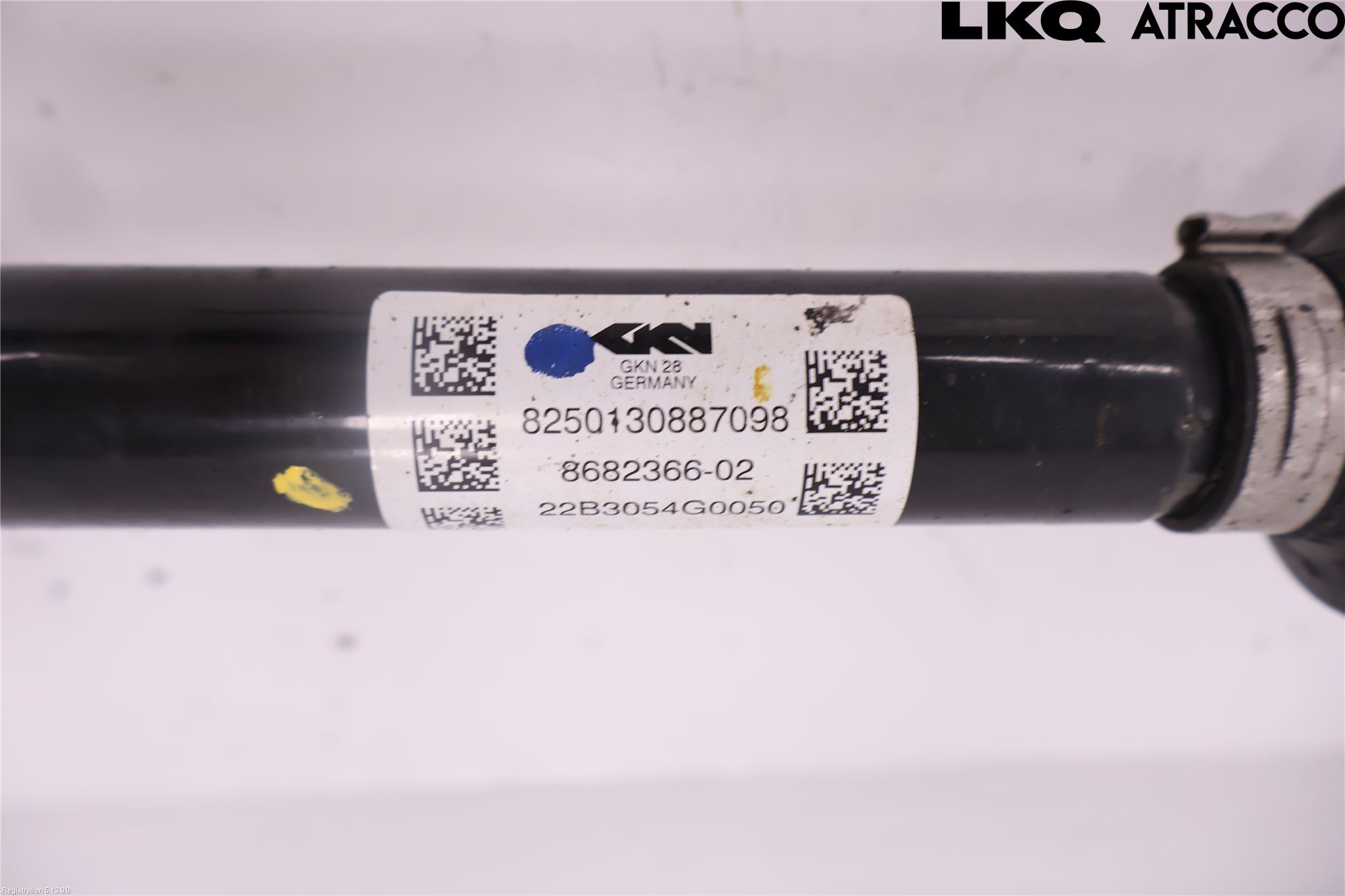 BMW 3 G20/G21/G80/G81 19- Drivaksel Foran Kompl Høyre