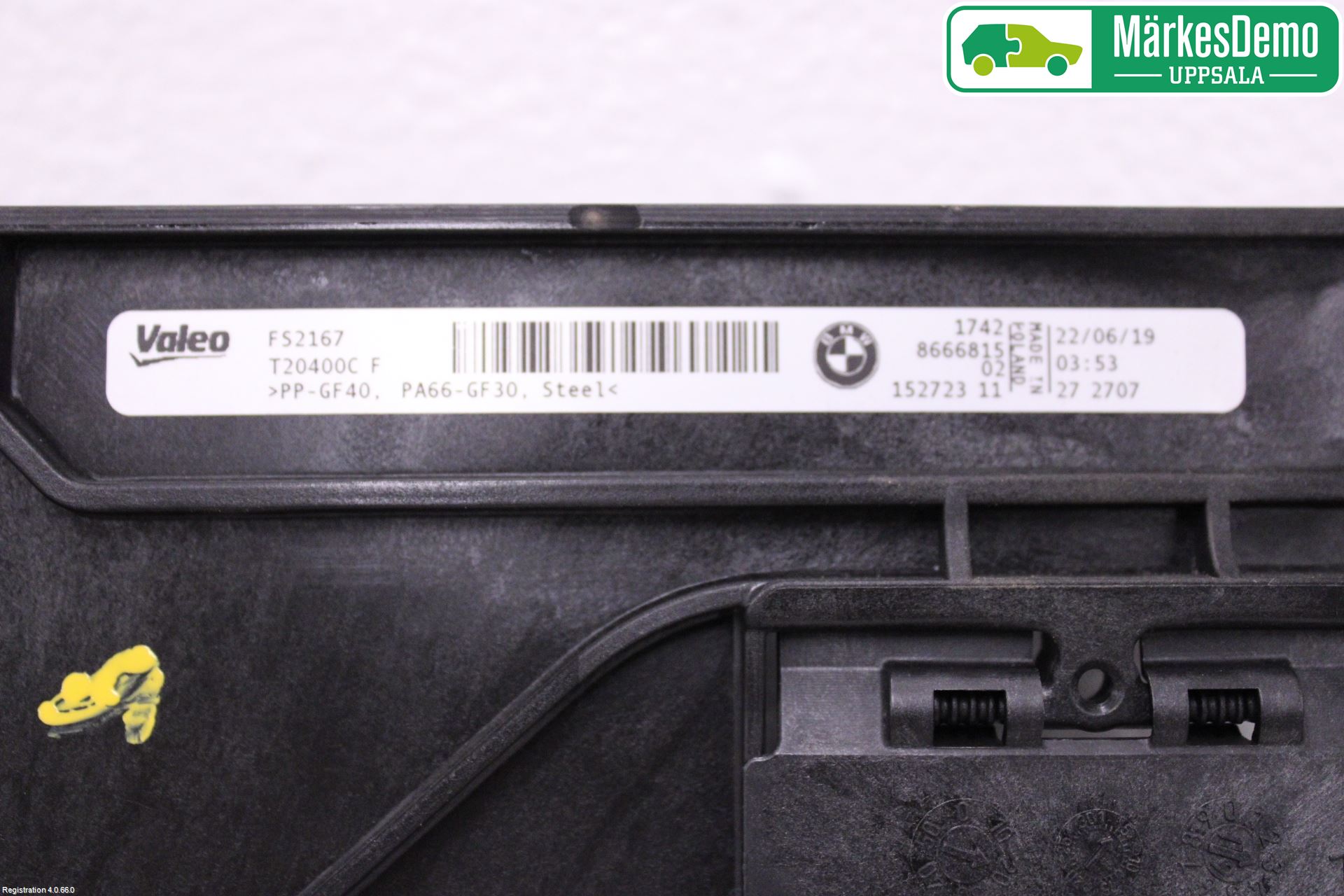 BMW 3 G20/G21/G80/G81 19- Kjølevifte Elektrisk