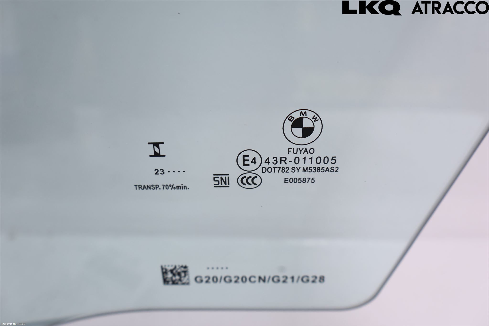 BMW 3 G20/G21/G80/G81 19- Dørrute Foran Venstre 4 Dørs