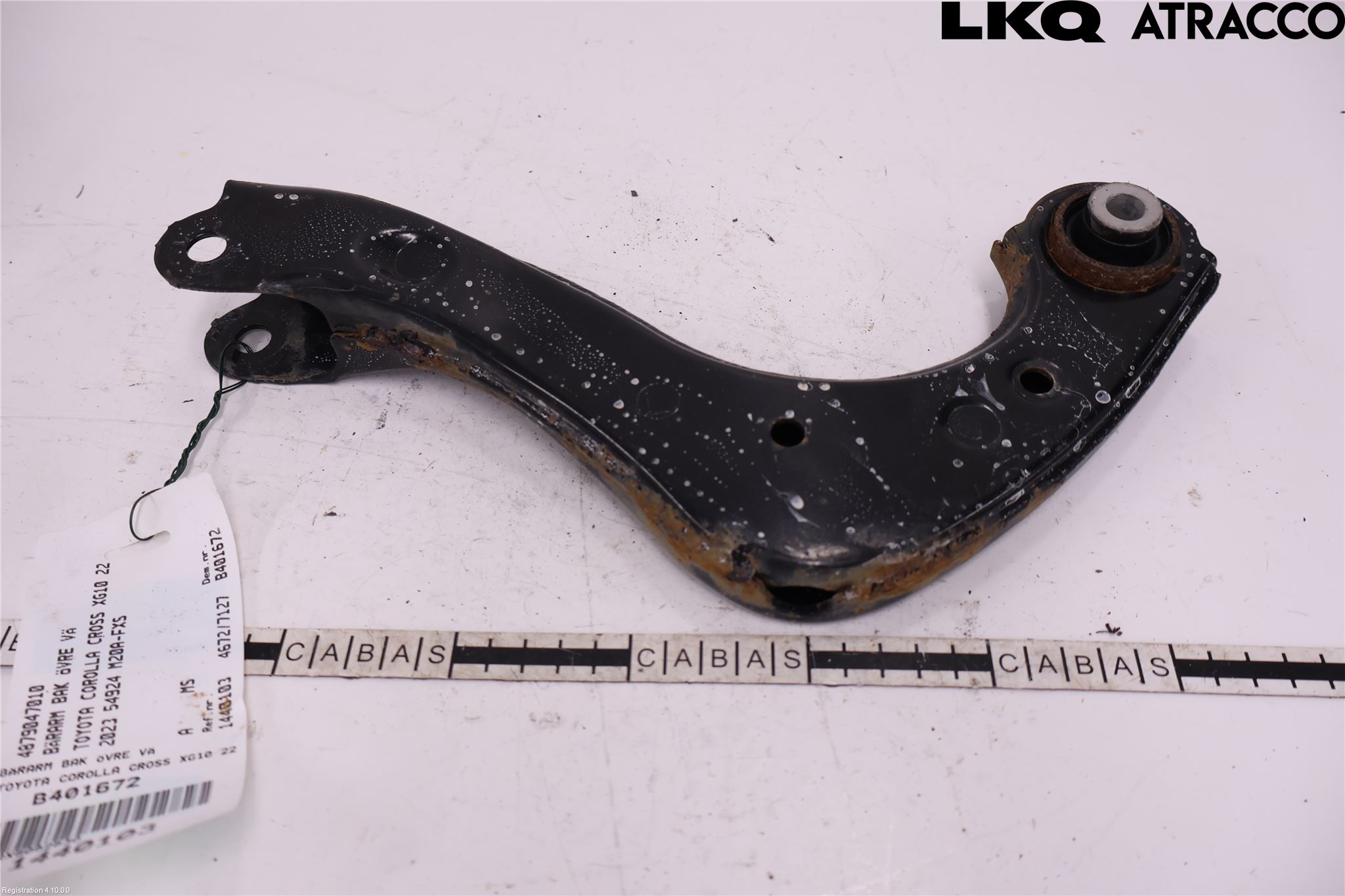 Toyota COROLLA CROSS XG10 22- Bærearm Bak Venstre Øvre