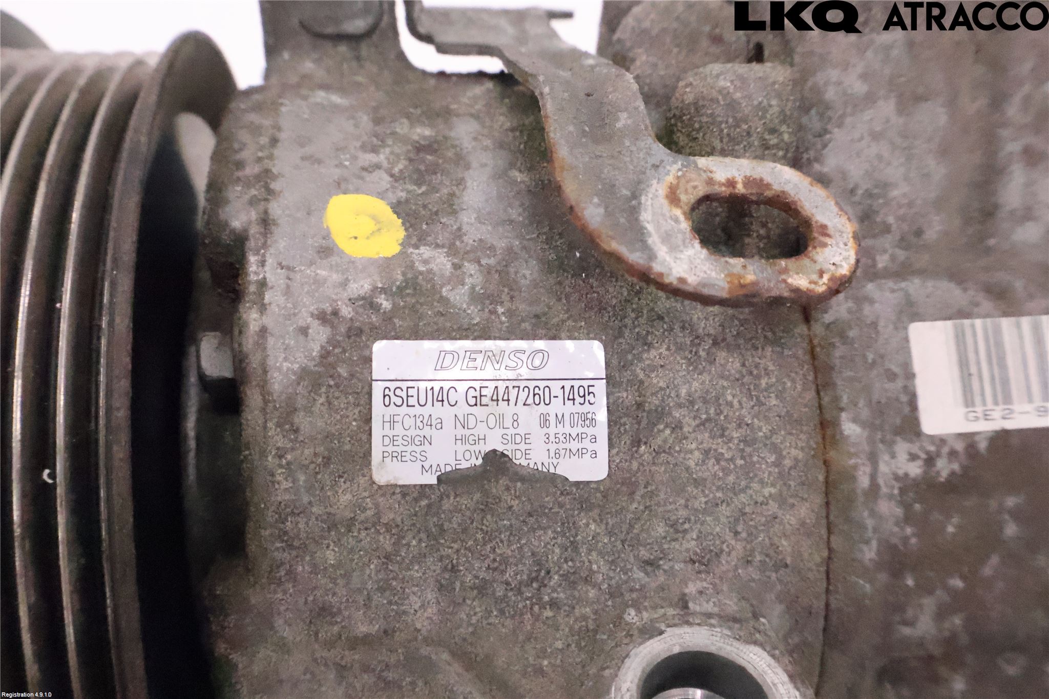 Toyota AVENSIS 09-15 Varme Ac Kompressor