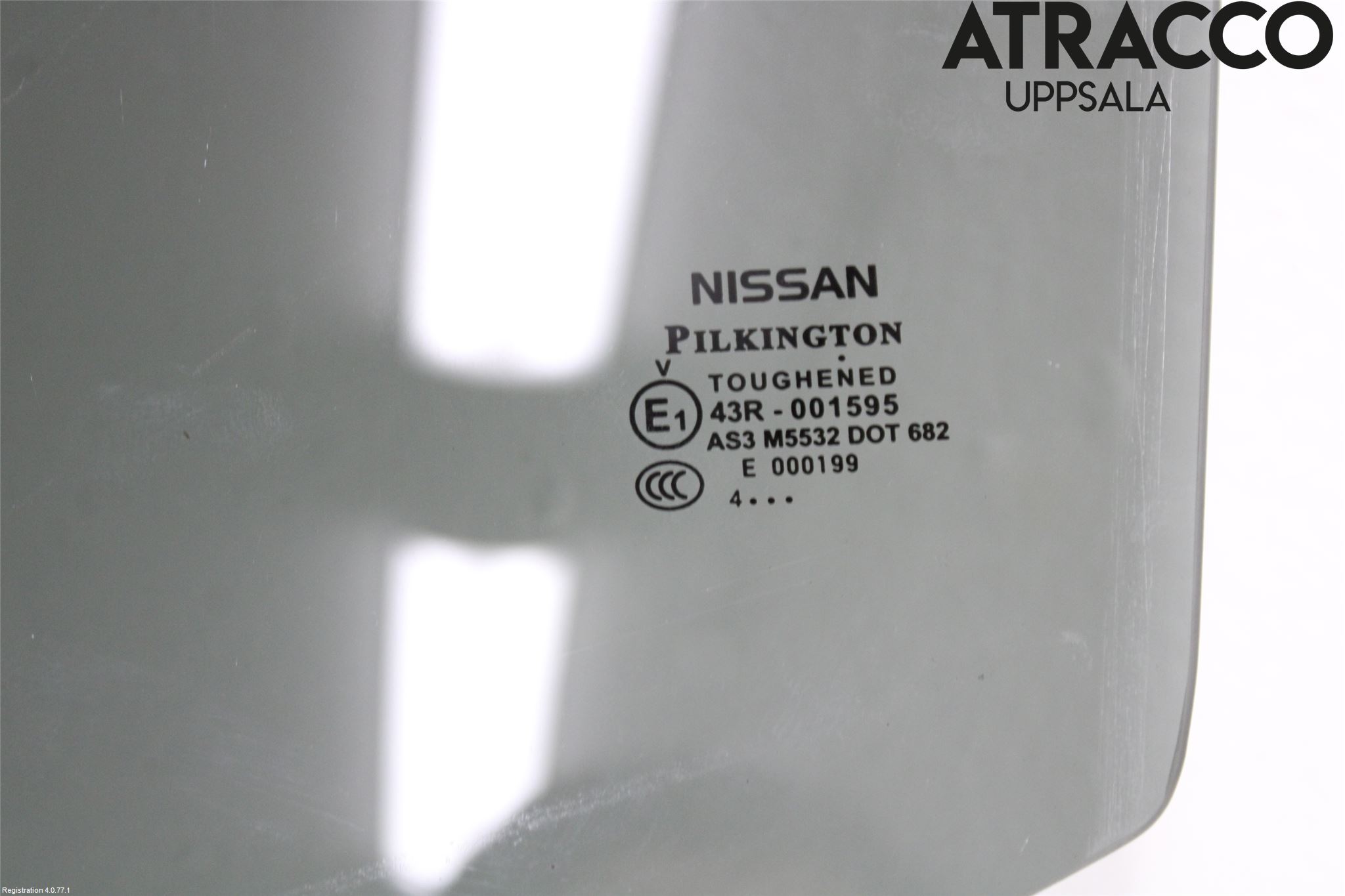 Nissan QASHQAI 14-17 Dørrute Bak Venstre 4Dørs