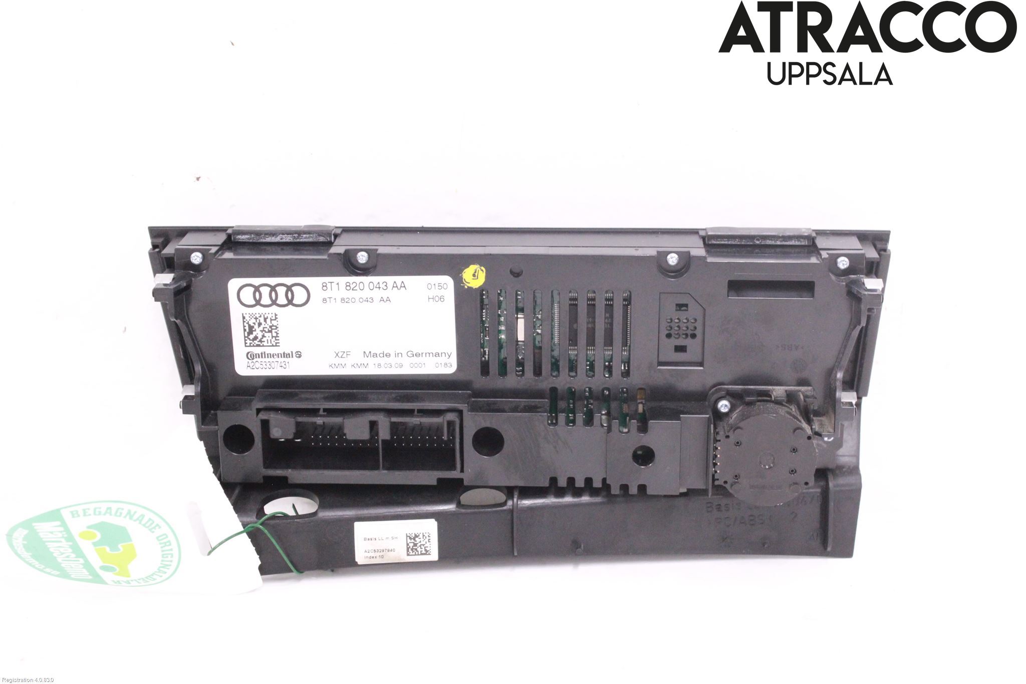 Audi A4/S4 08-11 Varme Ac Betjening-Display