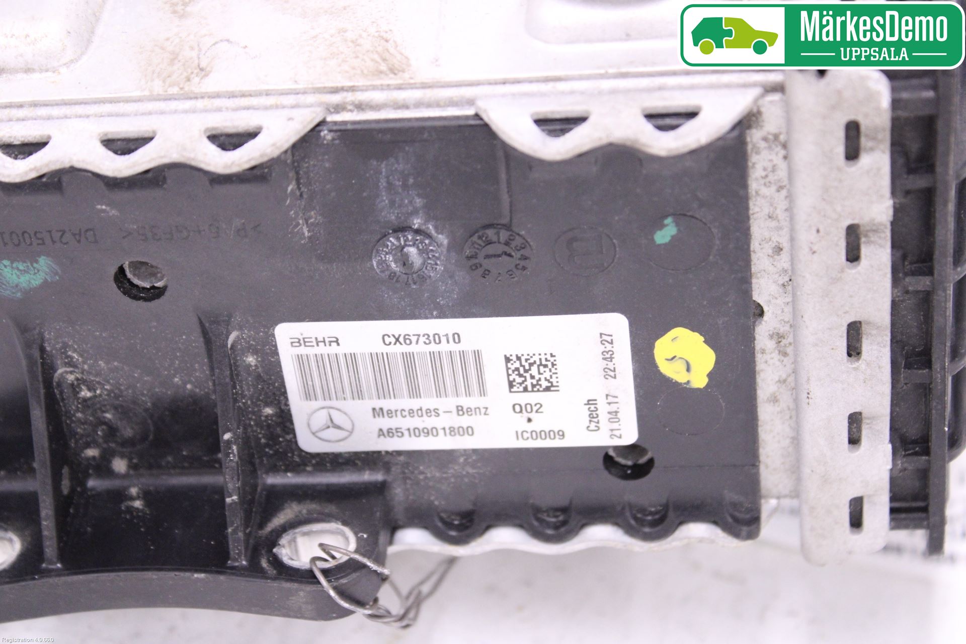 Mercedes-Benz MB C-KLASS (W205) 14-21 Intercooler Radiator