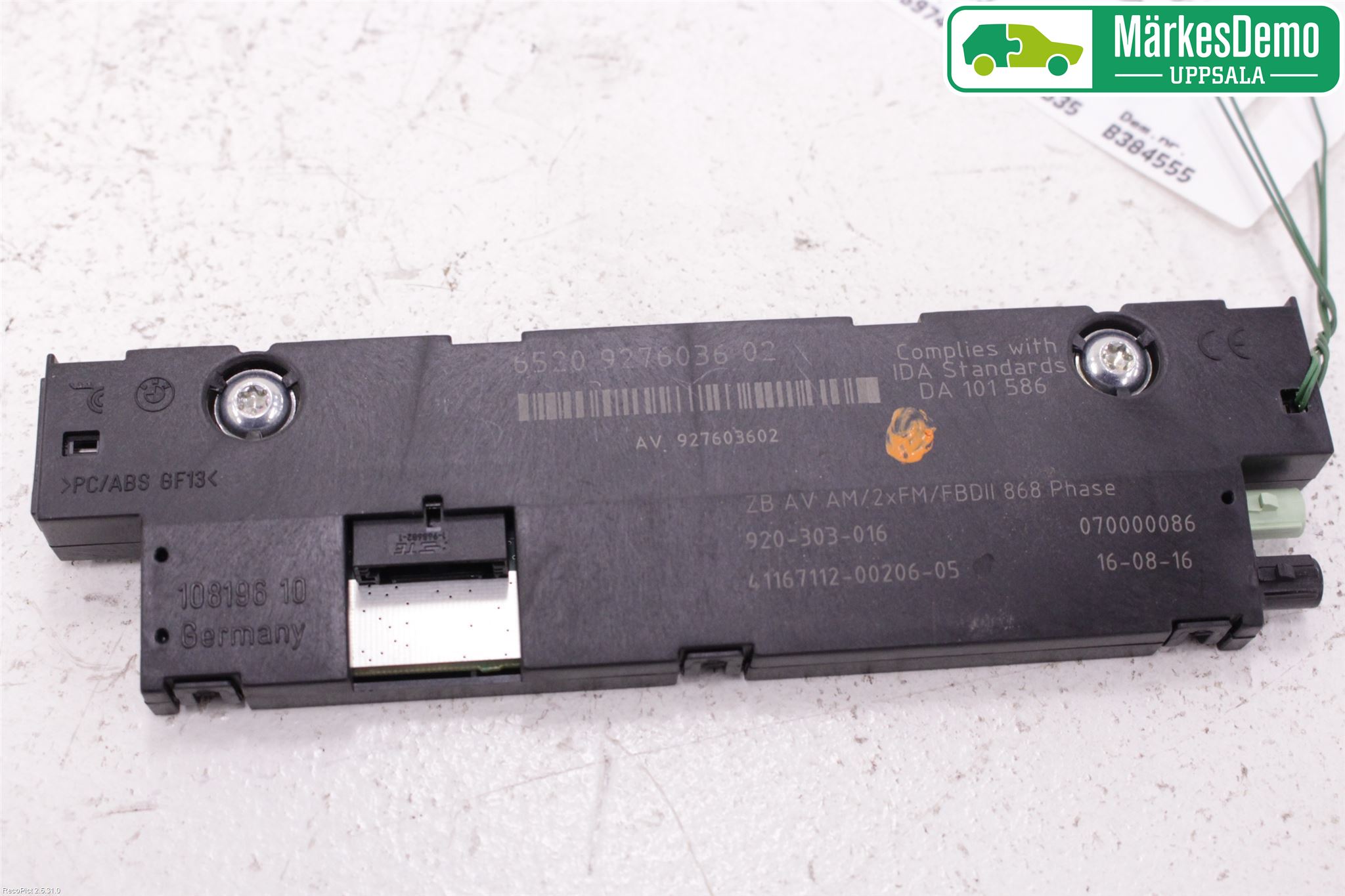 BMW 5 F10/F11/F18 09-17 Stereo Antenneforsterker
