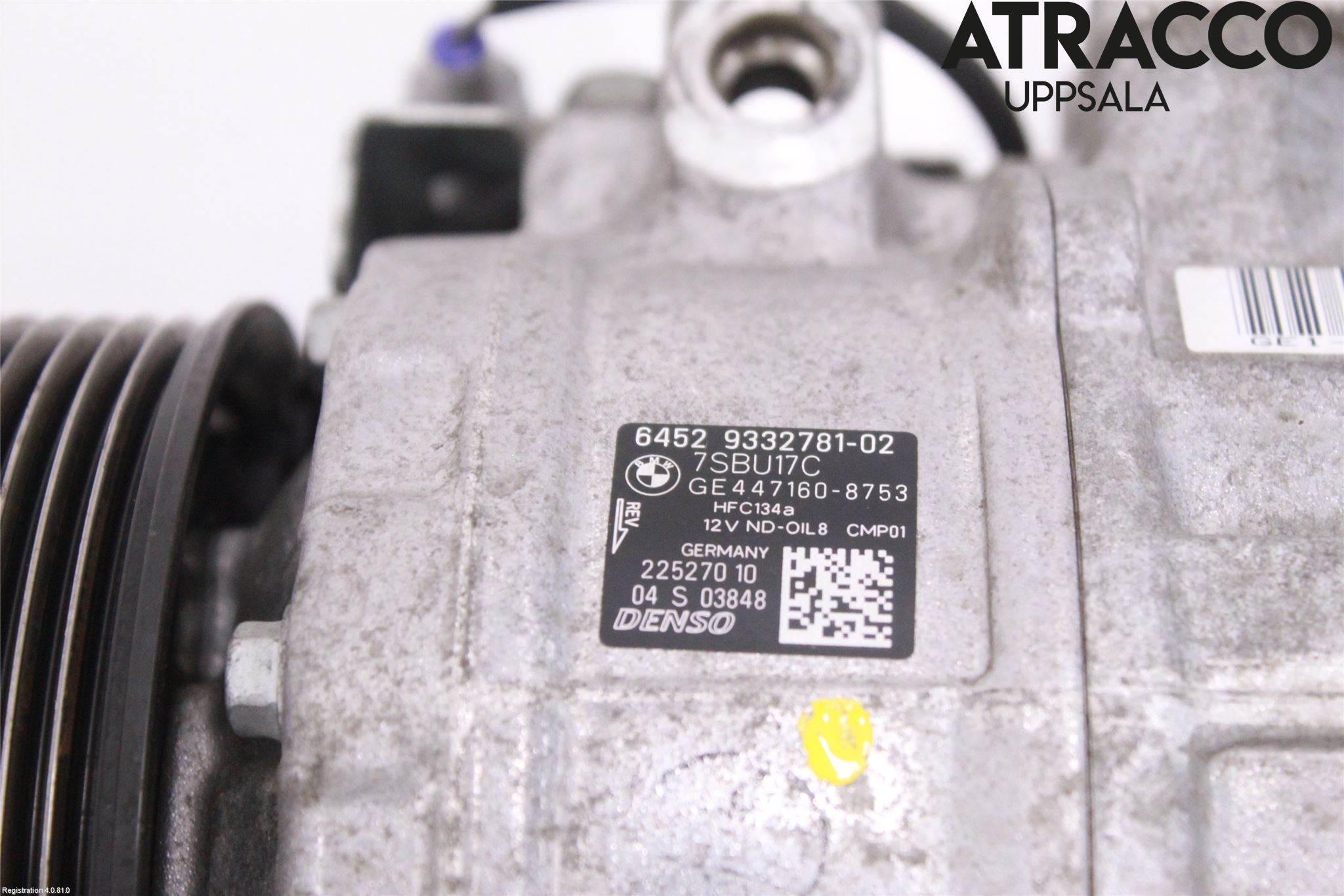 BMW 1 F20/F21 11-19 Varme Ac Kompressor