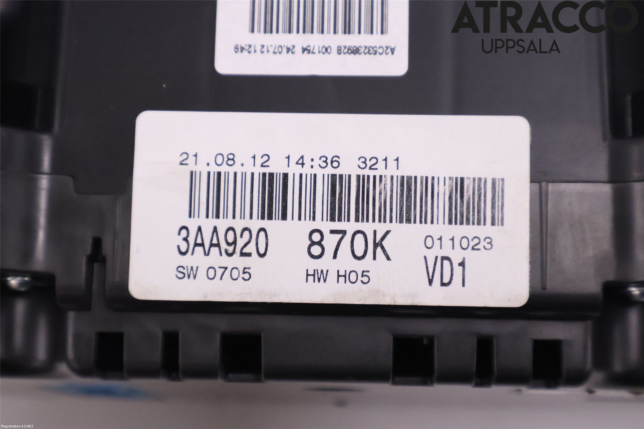 Volkswagen VW PASSAT 11-14 Instr Kombinert
