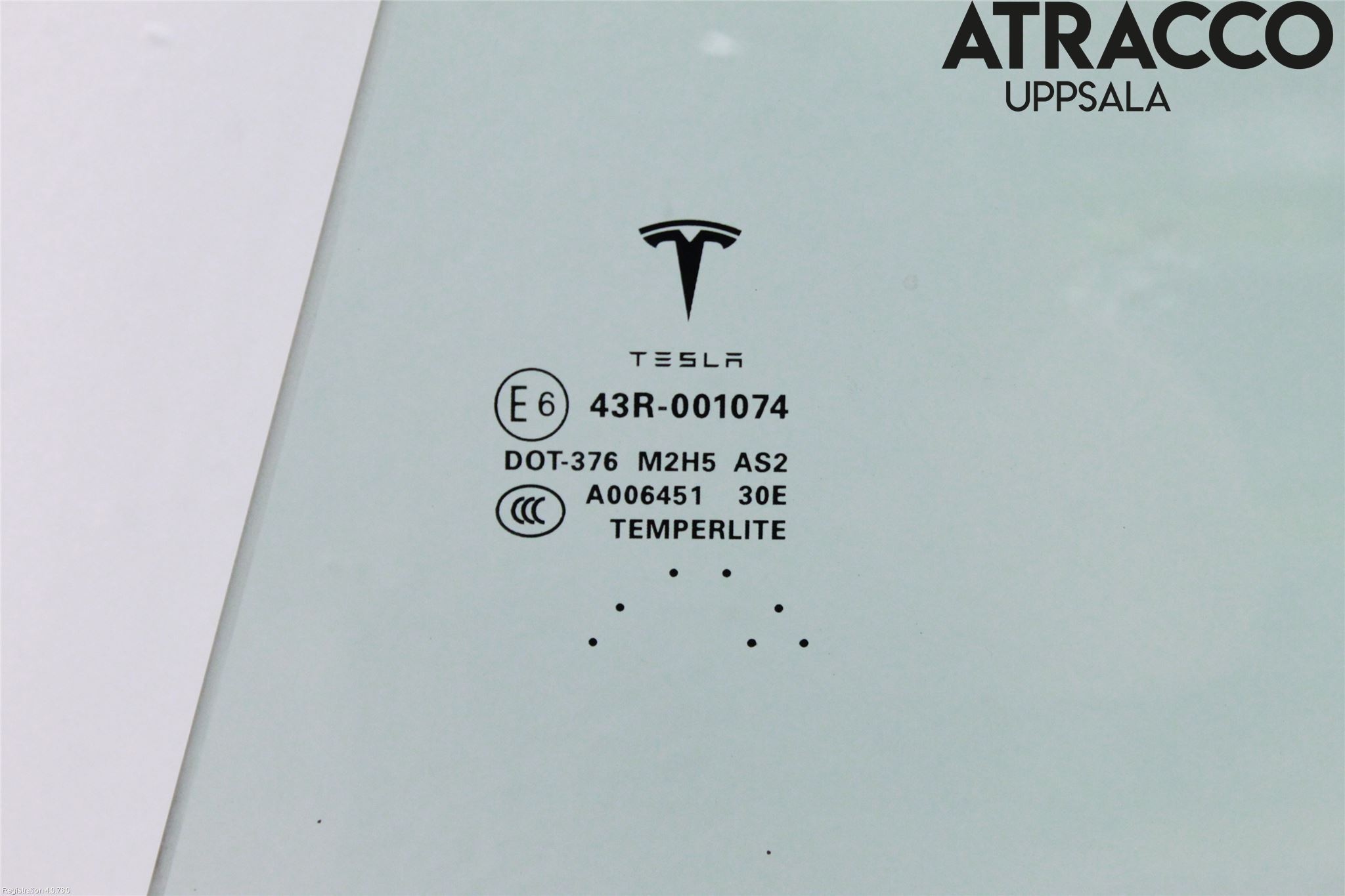 Tesla MODEL S 13- Dørrute Bak Venstre 4Dørs