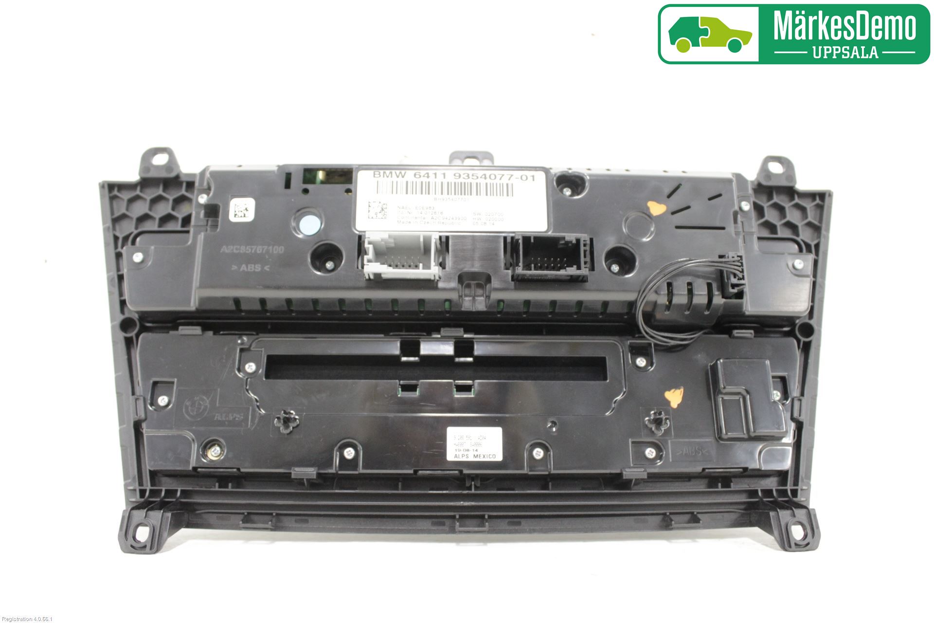 BMW X3 F25 10-17 Varme Ac Betjening-Display
