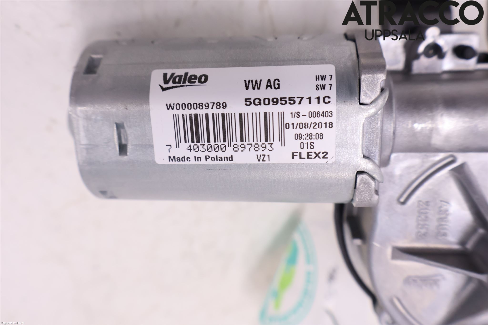 Volkswagen VW PASSAT 15-19 Viskermotor Bakluke