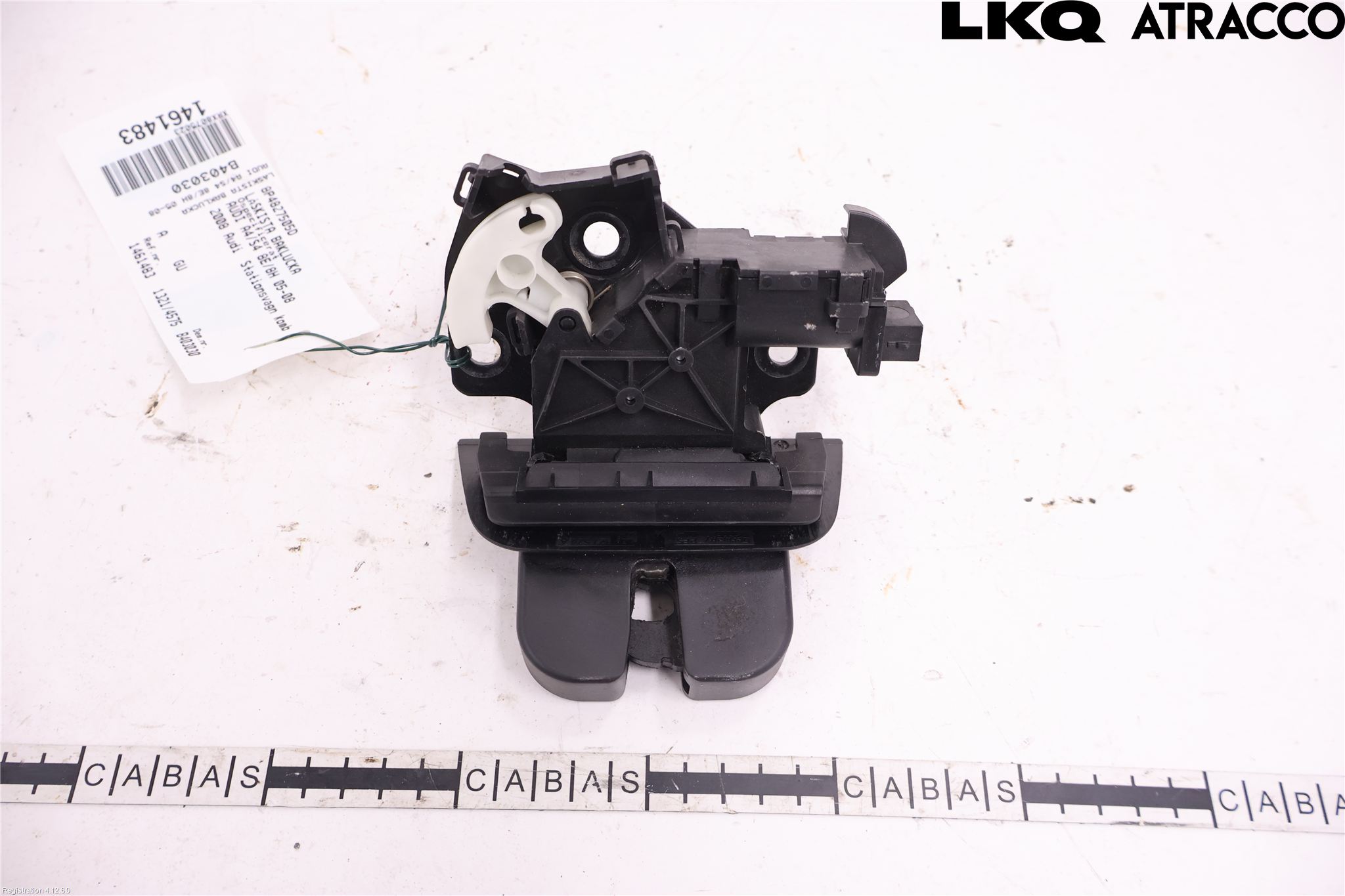 Audi A4/S4 05-07 Bakluke-Lokk Låsekasse