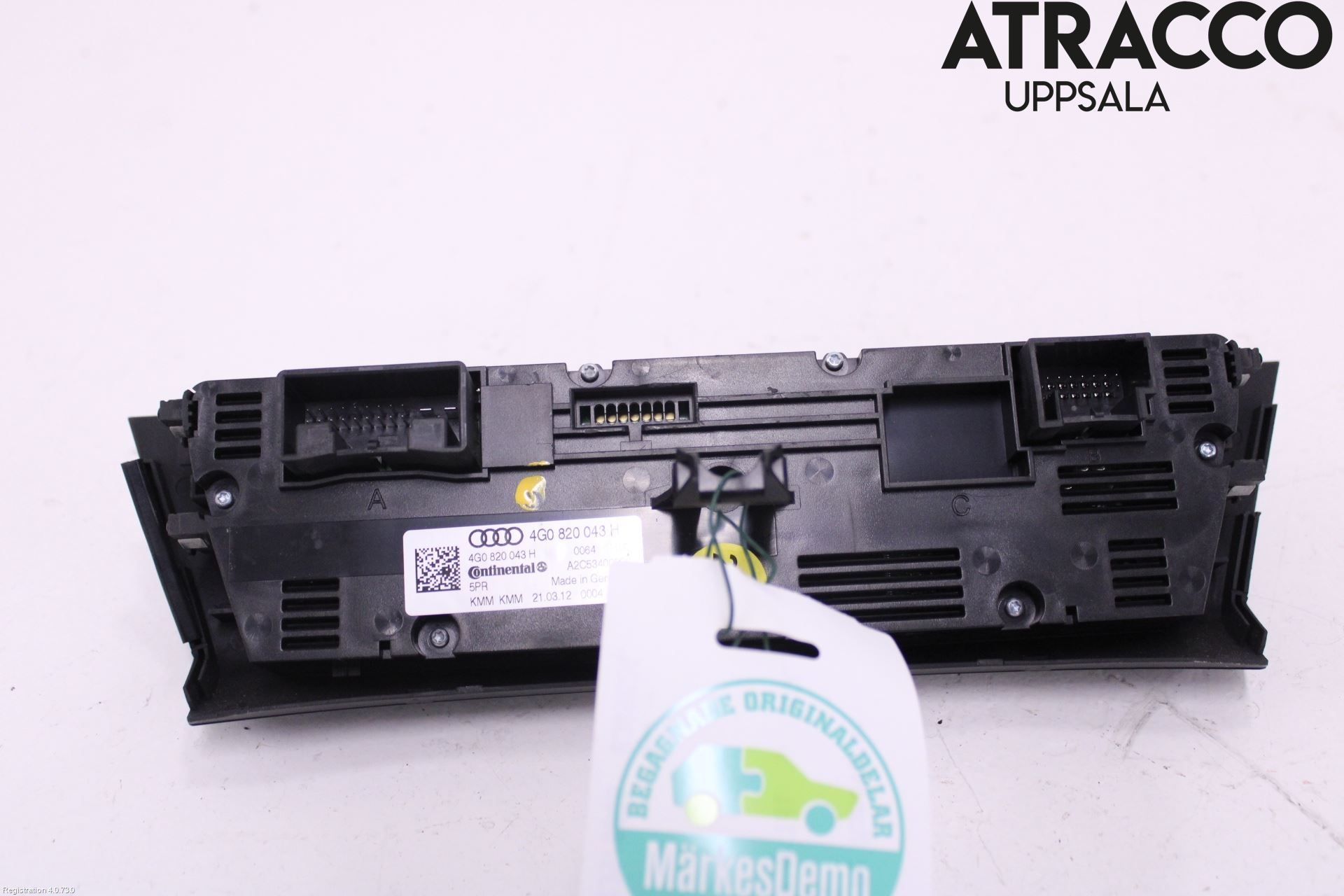 Audi A6/S6 4G 11-18 Varme Ac Betjening-Display
