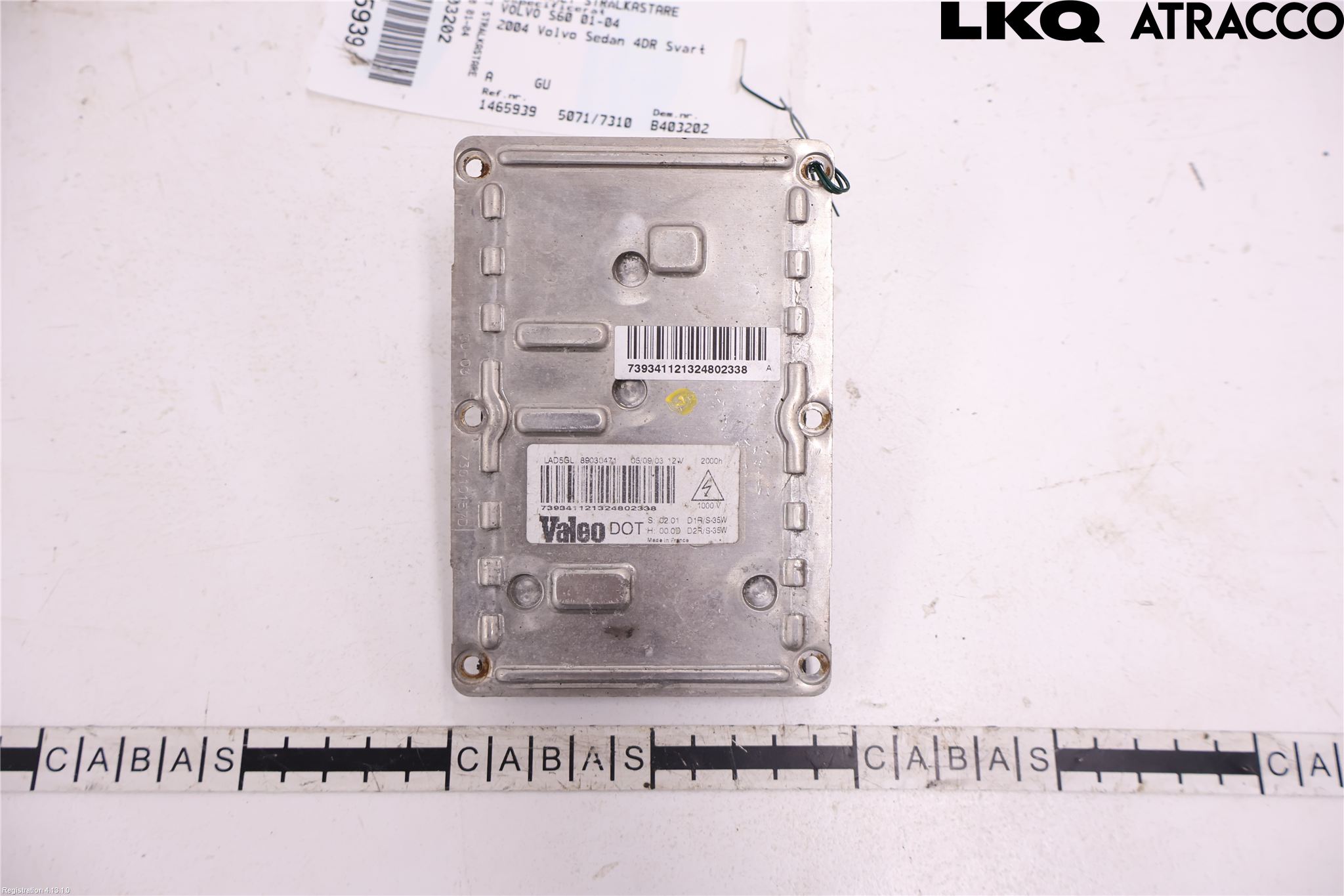 Volvo S60 01-04 Styreenhet Xenon