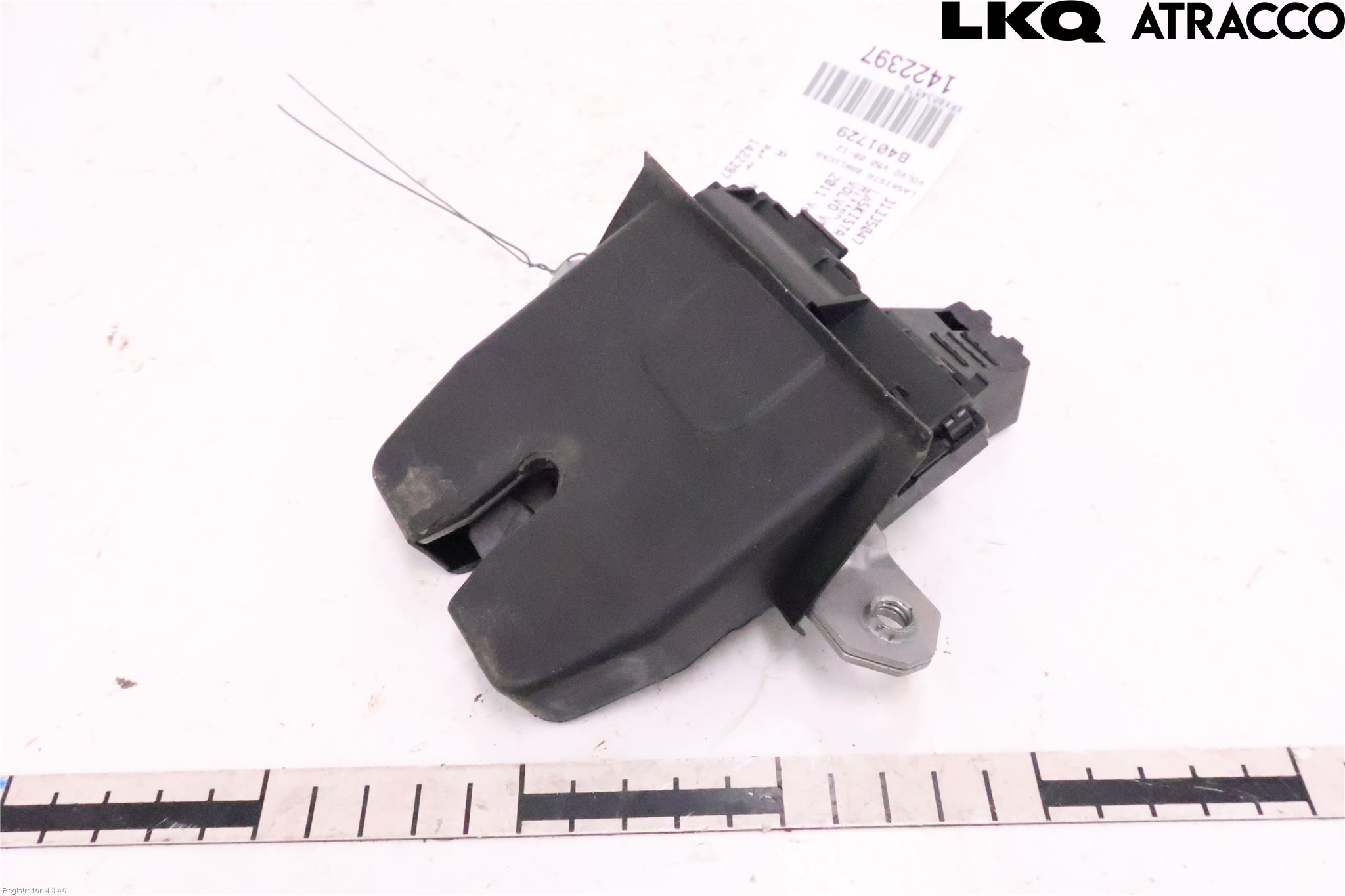 Volvo V50 08-12 Bakluke-Lokk Låsekasse