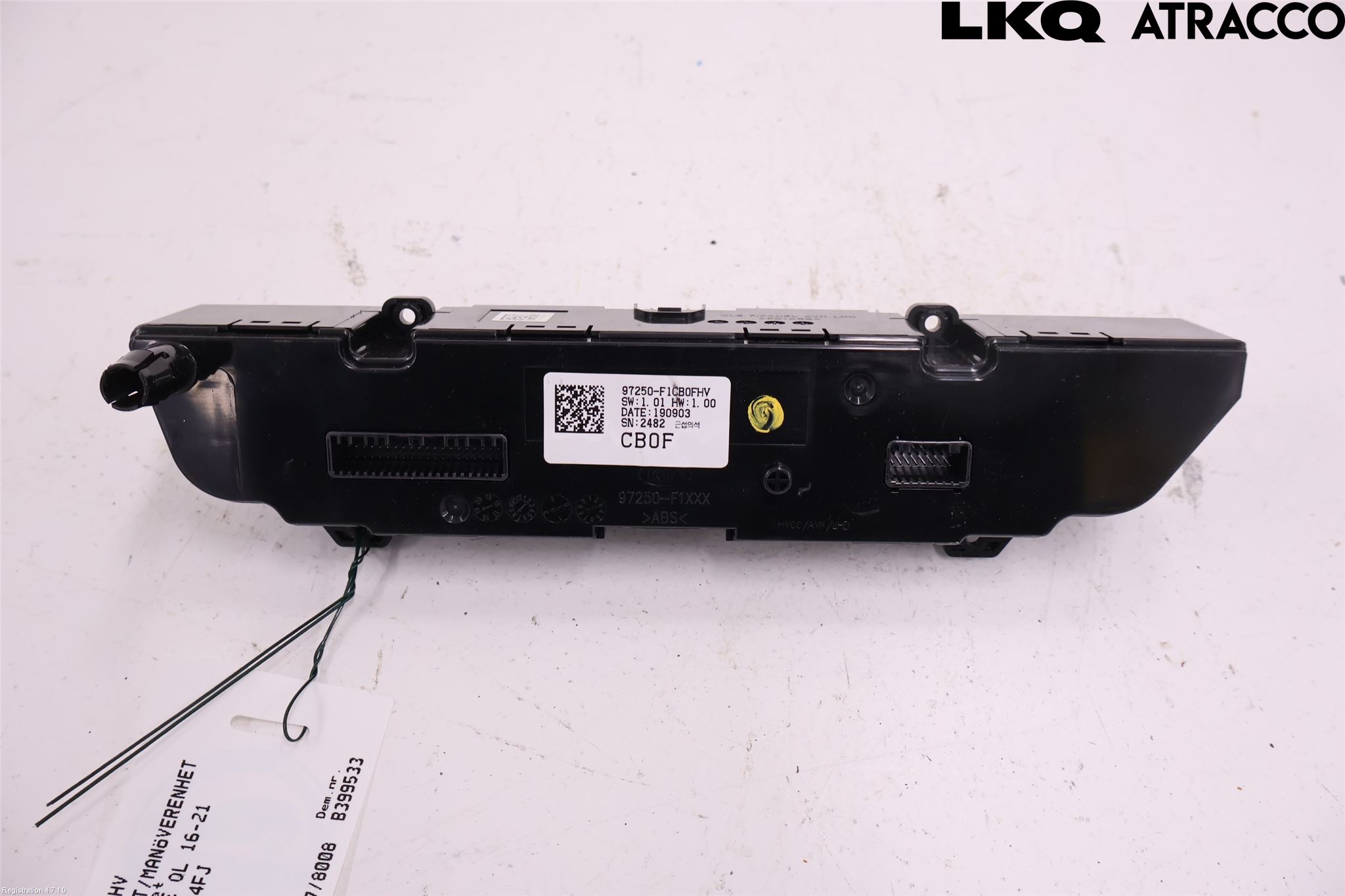 Kia SPORTAGE (QL) 16-21 Varme Ac Betjening-Display