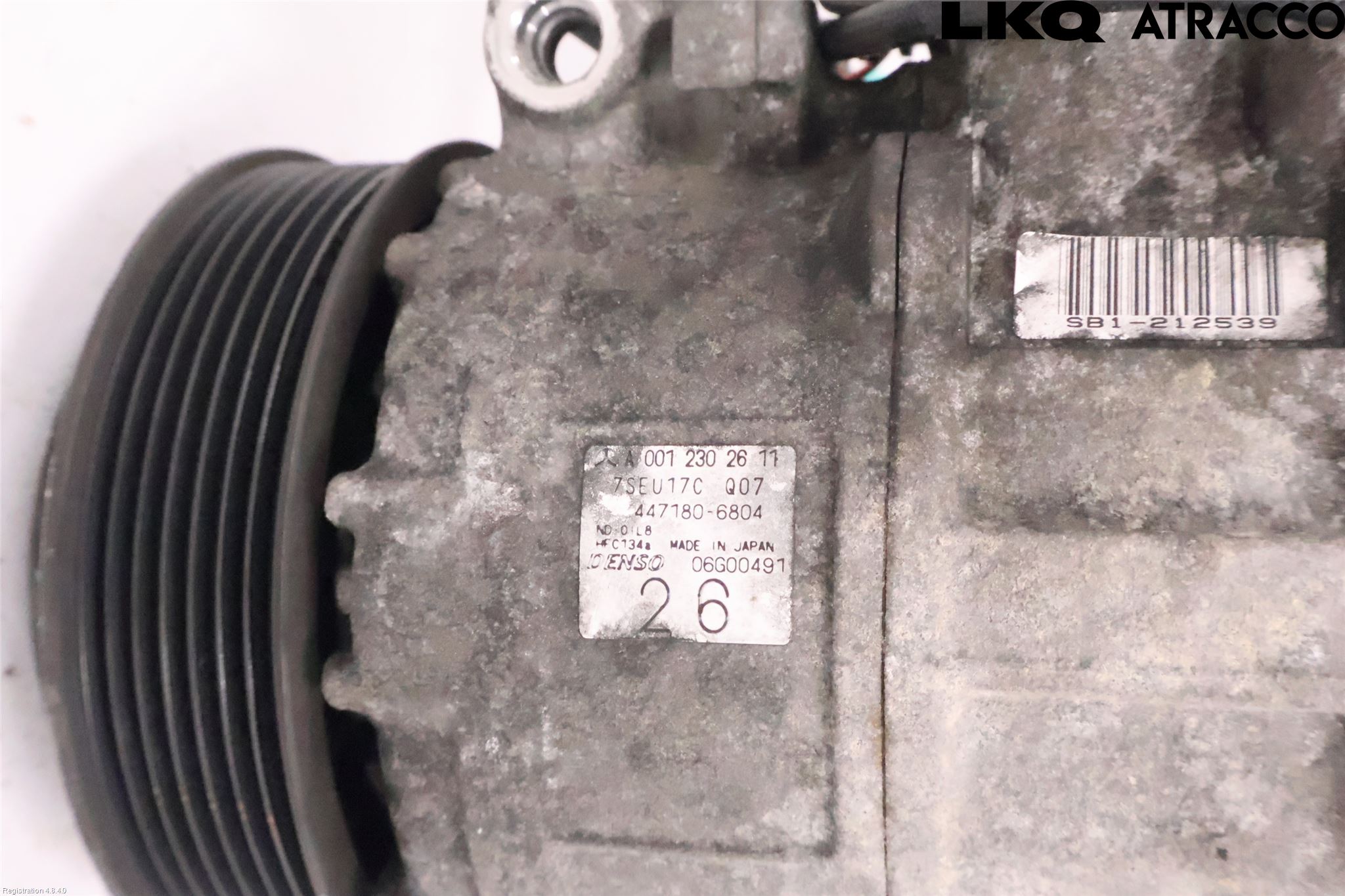 Mercedes-Benz MB E-KLASS (W211) 02-09 Varme Ac Kompressor