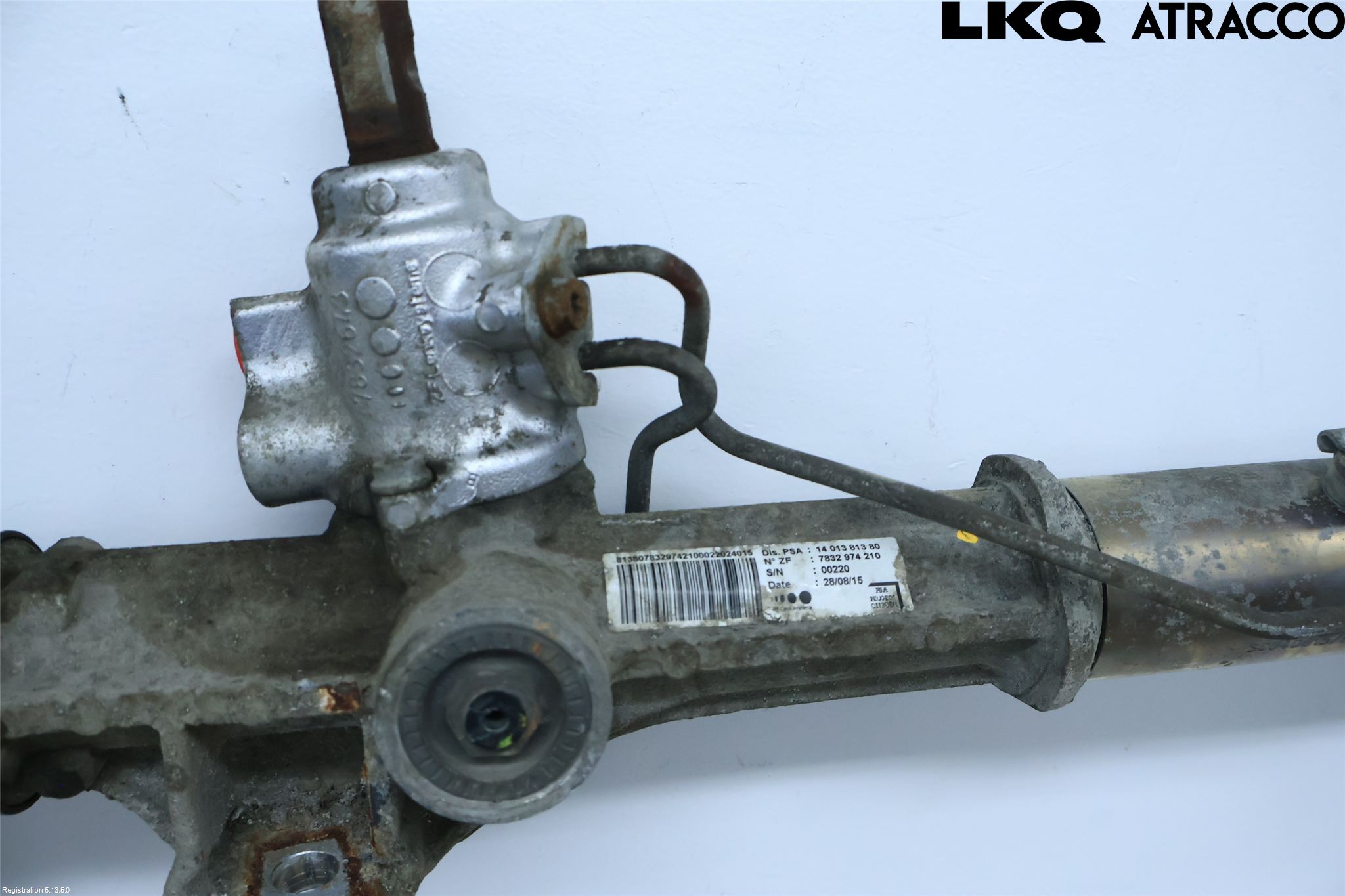 Toyota PROACE I 13-16 Servo Snekke - Tannstang