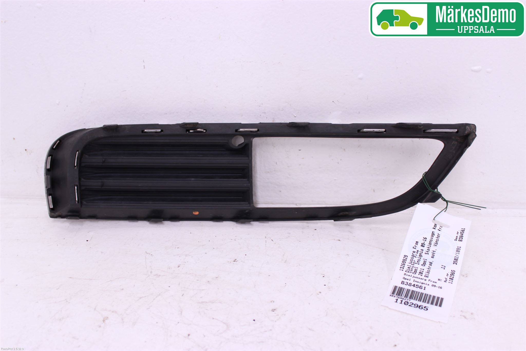 Opel INSIGNIA 09-16 Frontlykt Kurve-Tåkelys Ramme