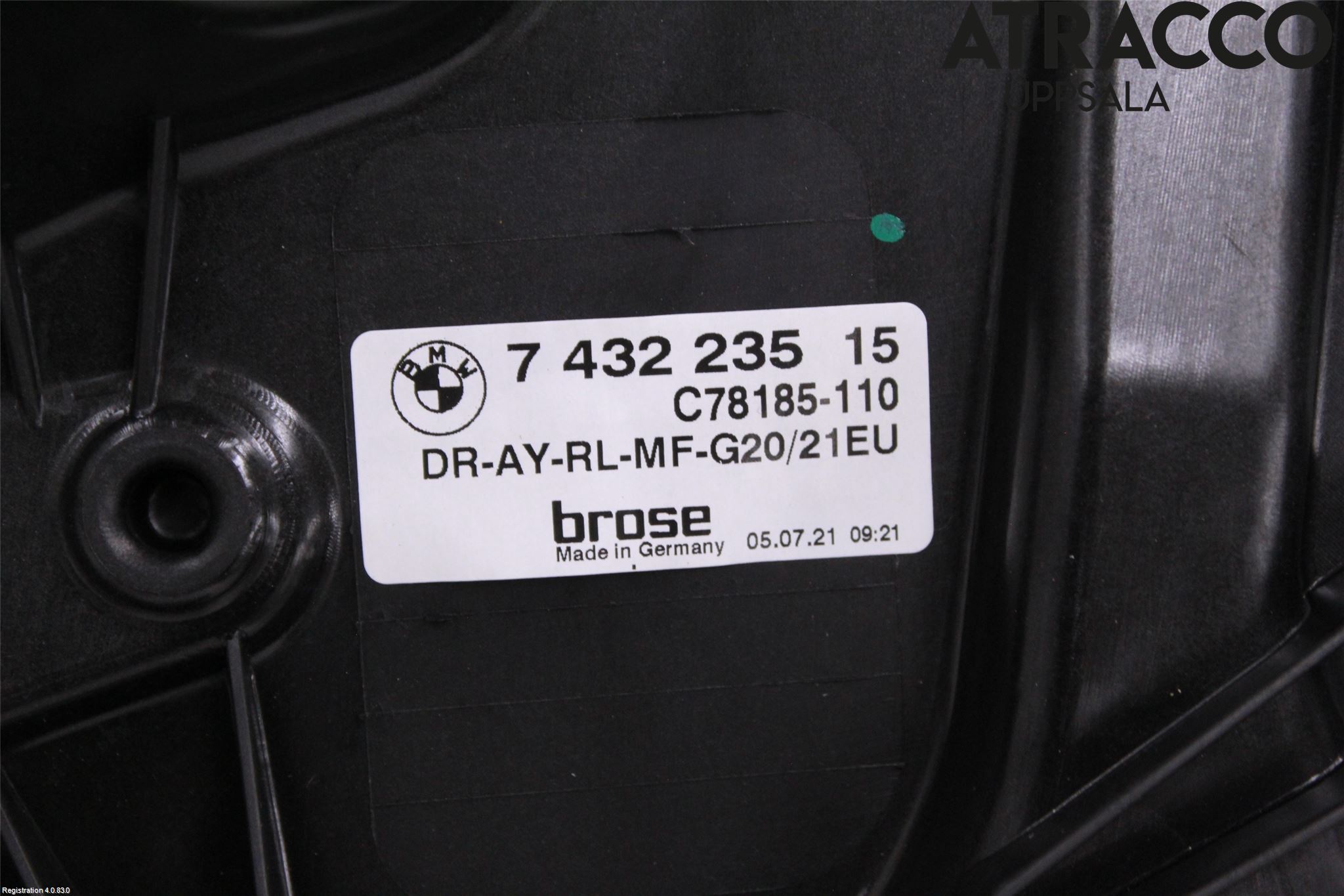 BMW 3 G20/G21/G80/G81 19- Vindusheis El Komp