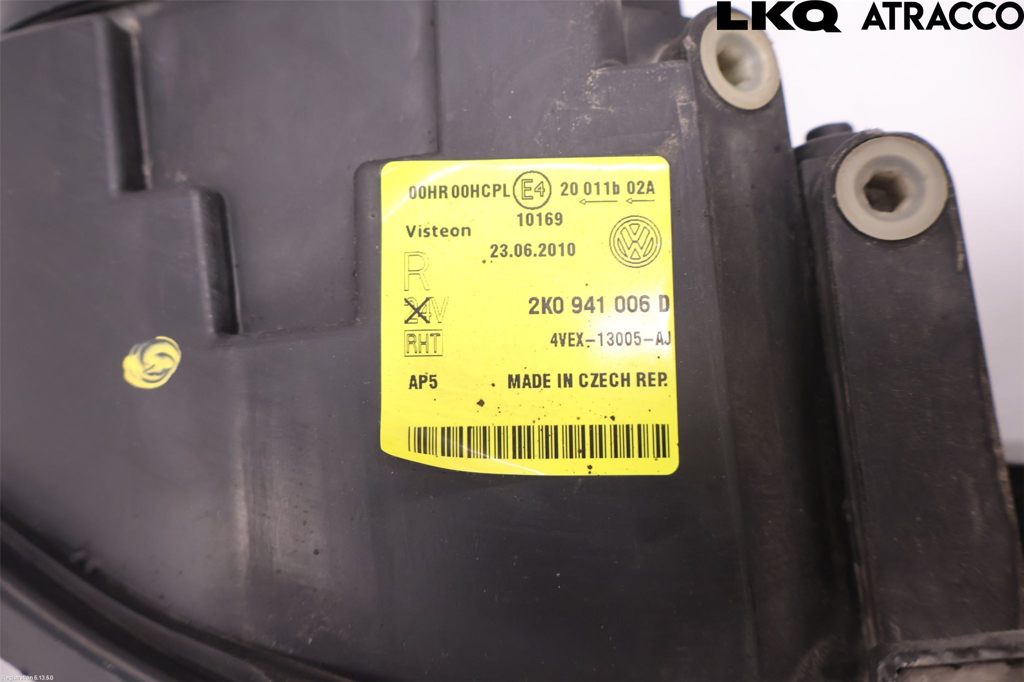 Volkswagen VW CADDY      04-10 Frontlykt Høyre