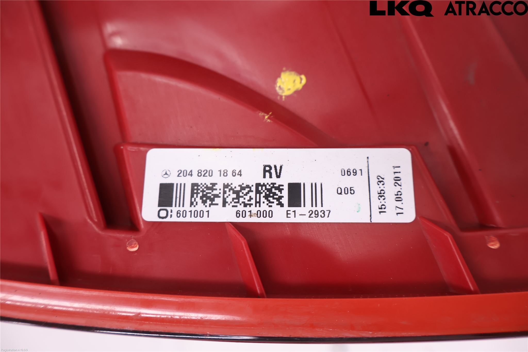 Mercedes-Benz MB C-KLASS (W204) 07-15 Baklykt Venstre