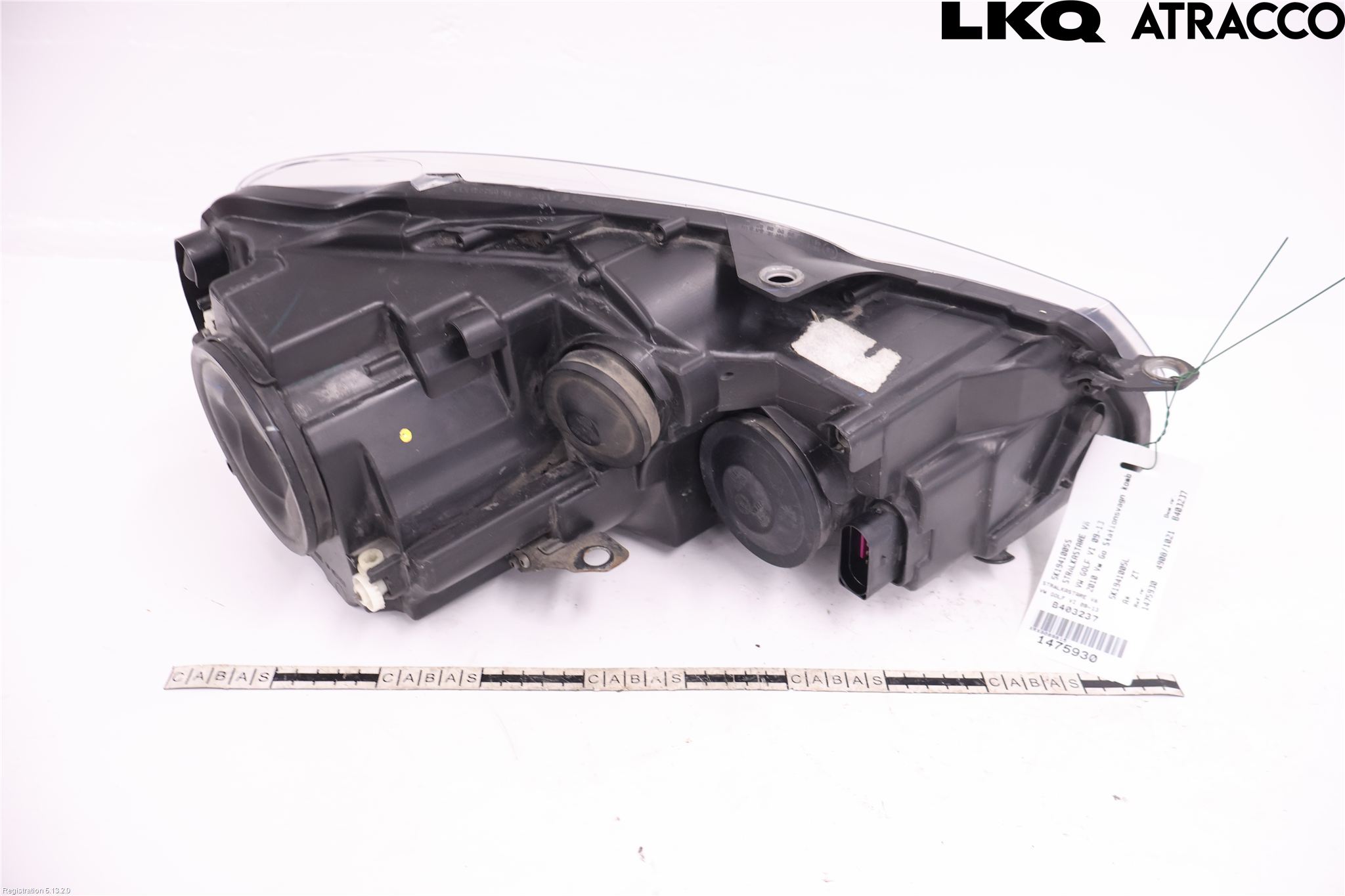 Volkswagen VW GOLF VI 09-13 Frontlykt Venstre