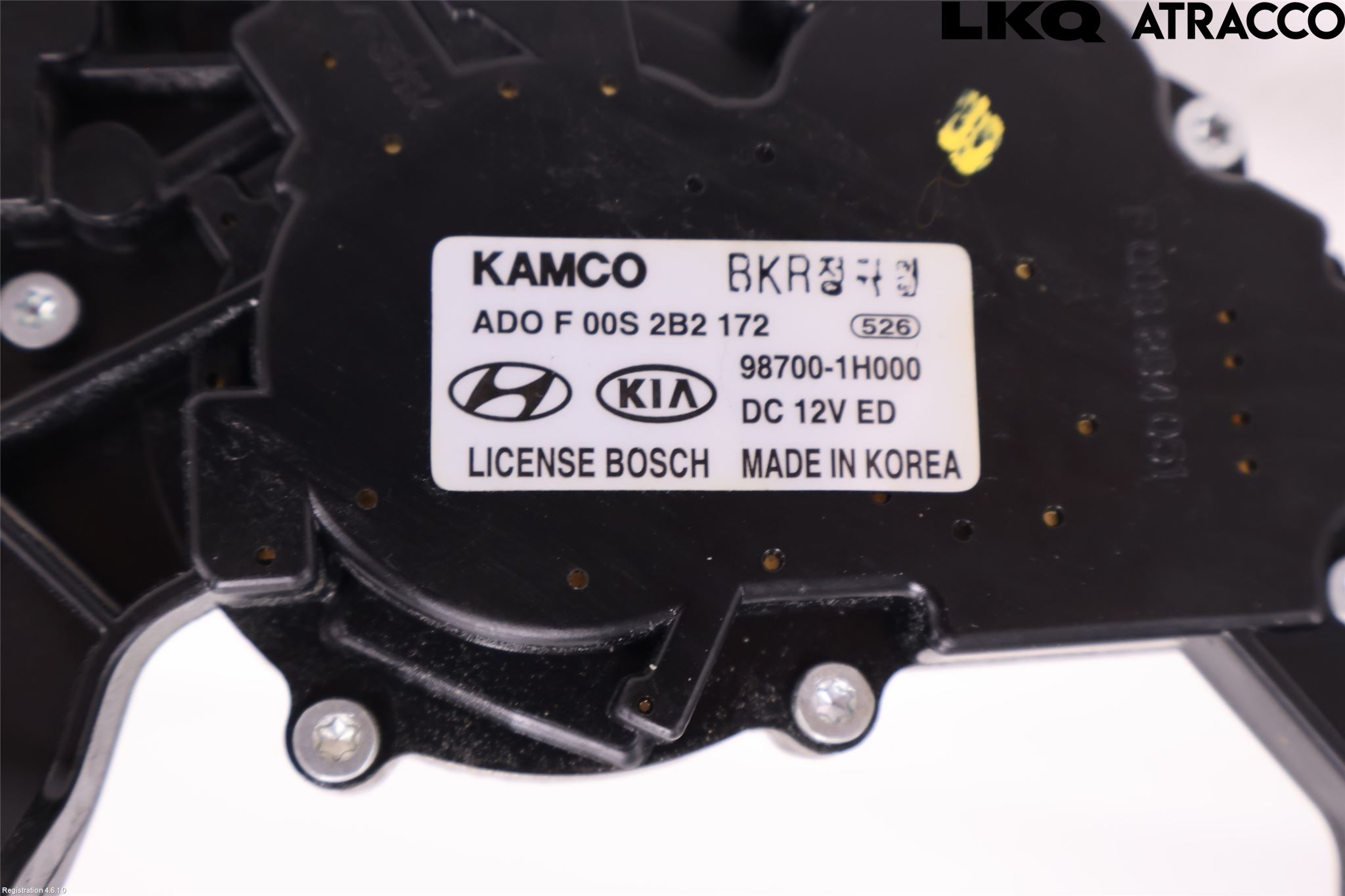 Kia CEED 06-12 Viskermotor Bakluke