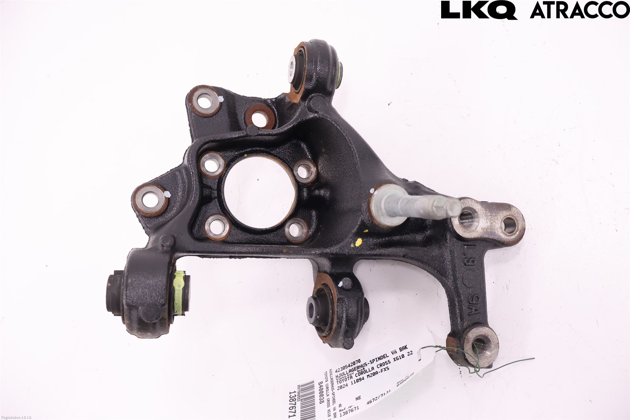 Toyota COROLLA CROSS XG10 22- Spindel Vb