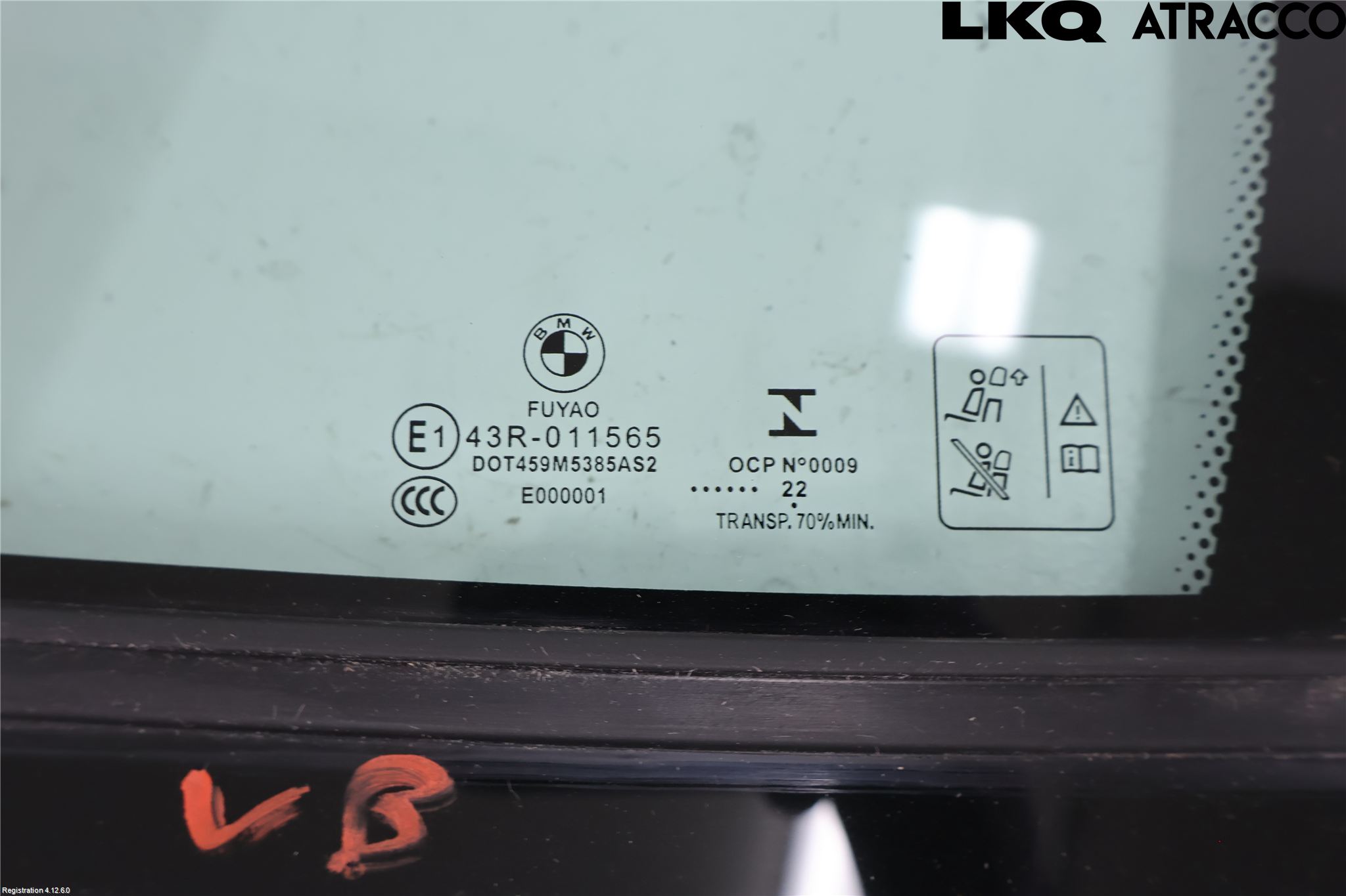 BMW X3 G01 18- Dørrute Bak Vens Trekant 4D
