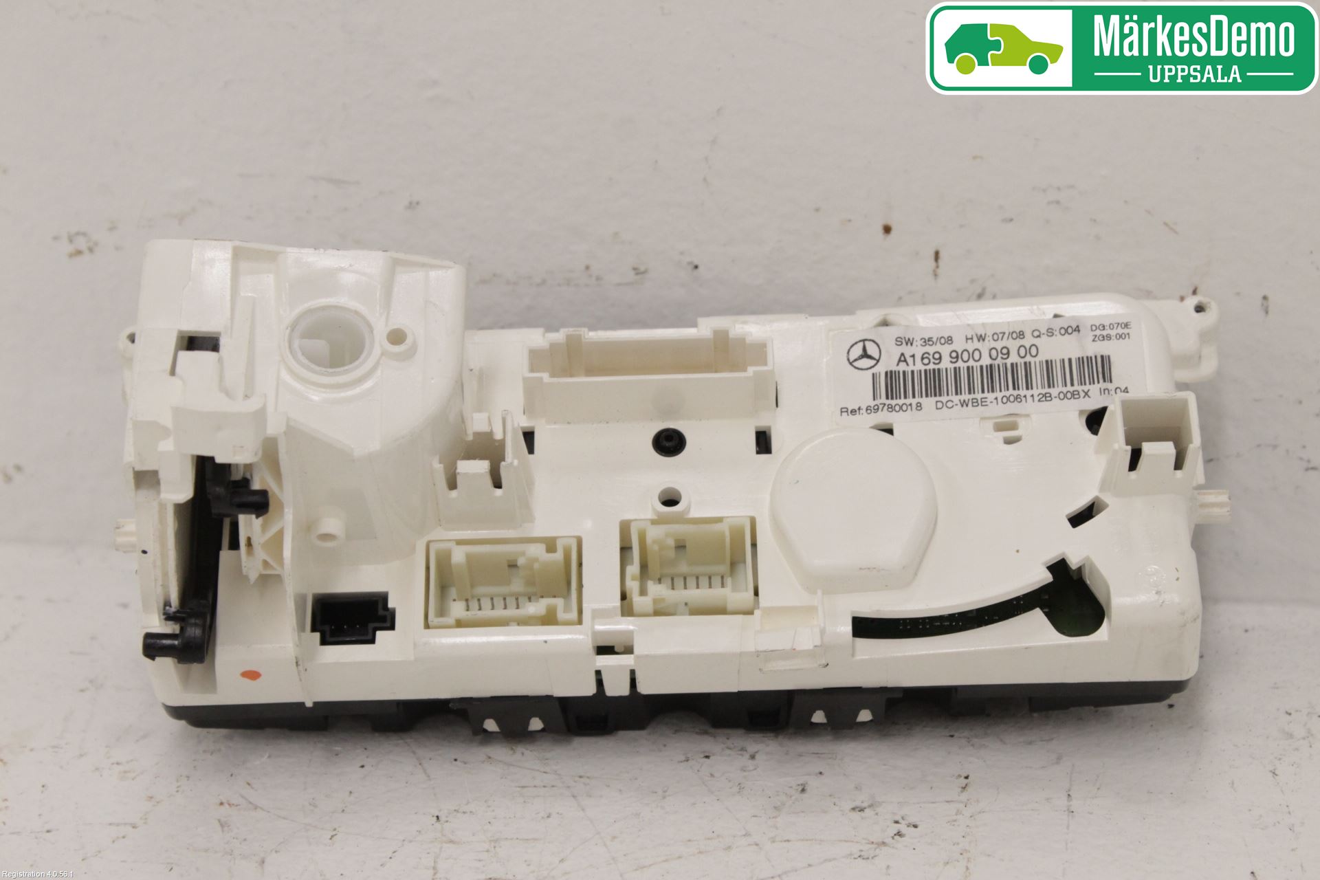 Mercedes-Benz MB B-KLASS (W245) 05-12 Varme Ac Betjening-Display