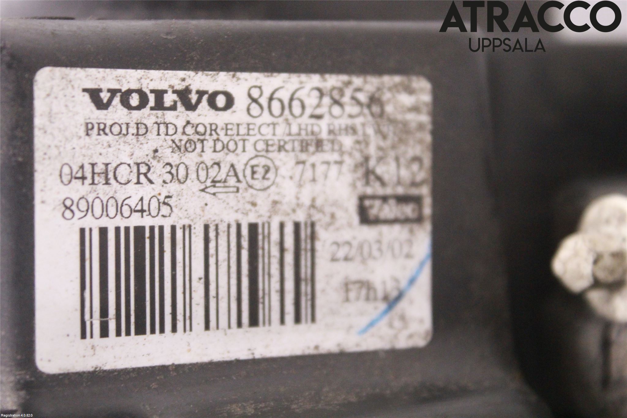 Volvo S80 99-03 Frontlykt Høyre