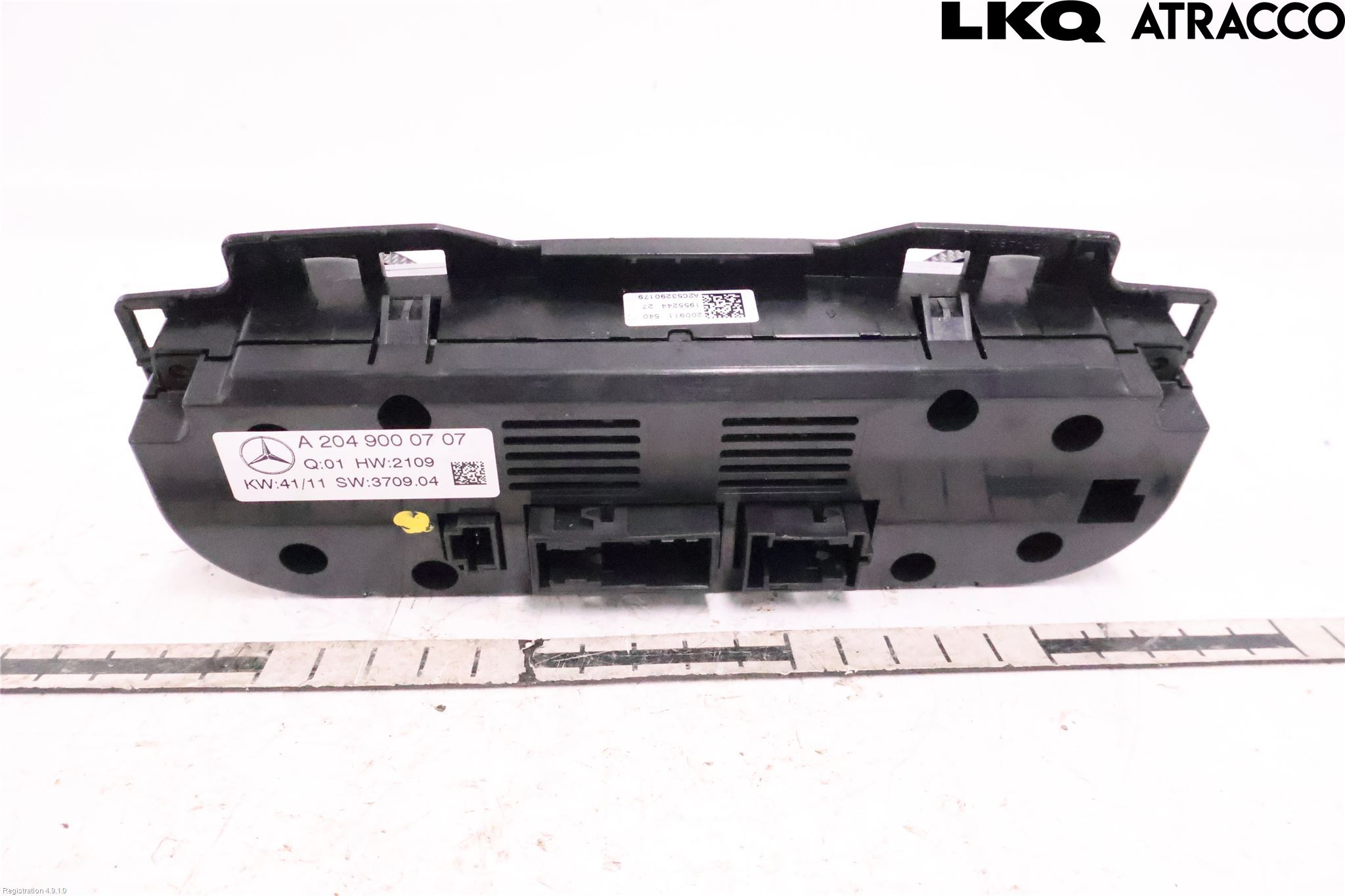 Mercedes-Benz MB GLK-KLASS (X204) 08-16 Varme Ac Betjening-Display