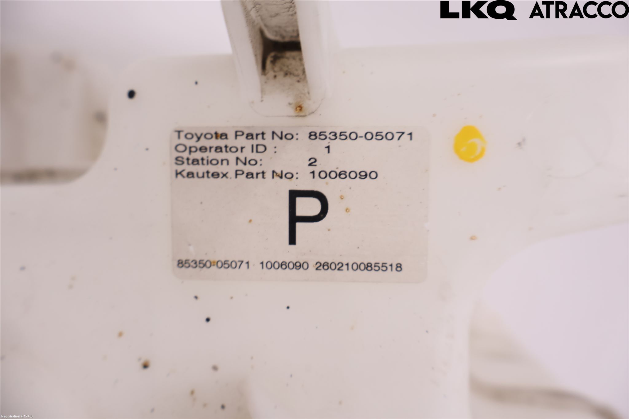Toyota AVENSIS 09-15 Spylerbeholder Frontrute-Lykte