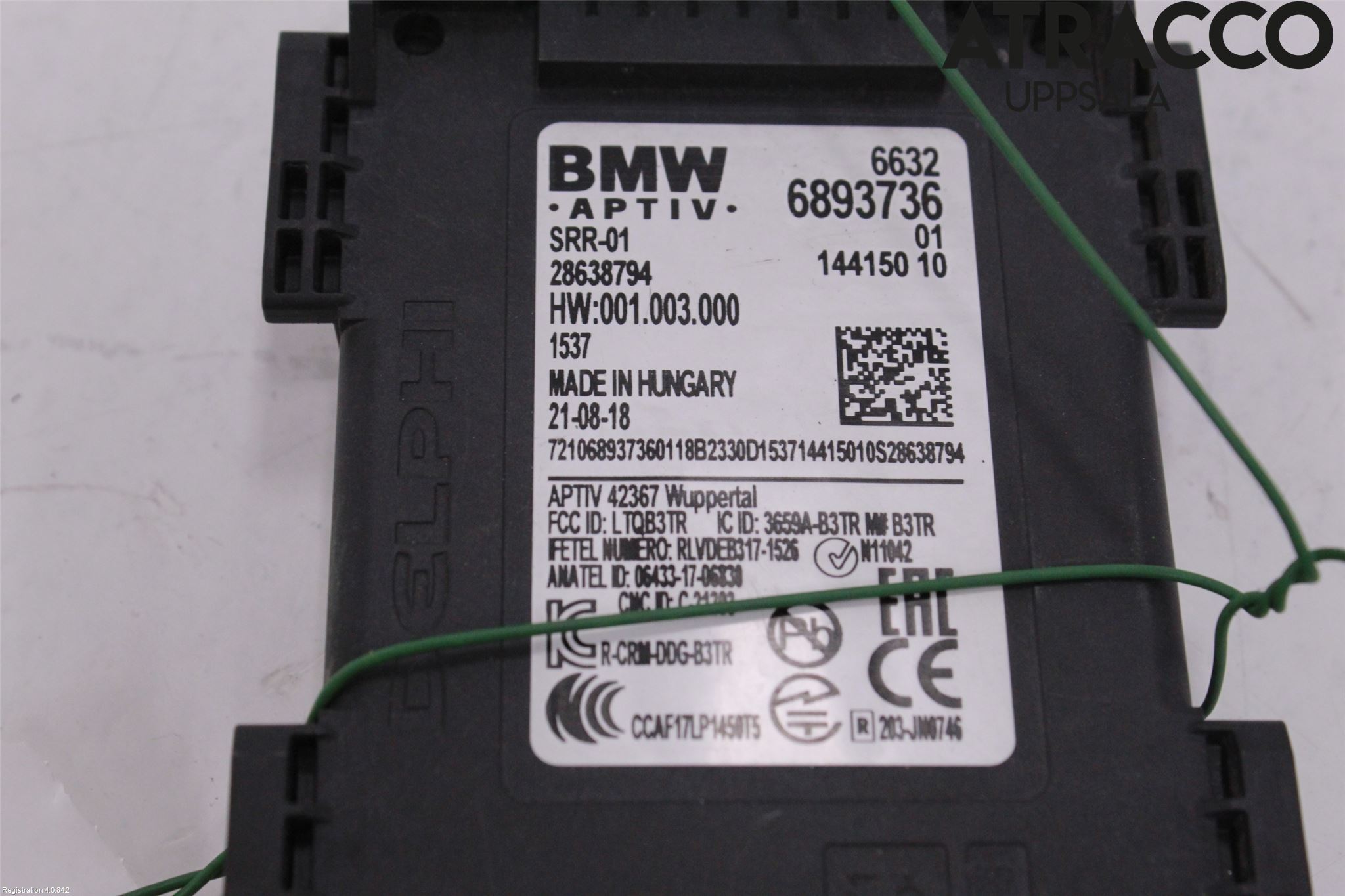 BMW 5 G30/G31/F90 17-23 Sensor Kollisjonsbeskyttelse