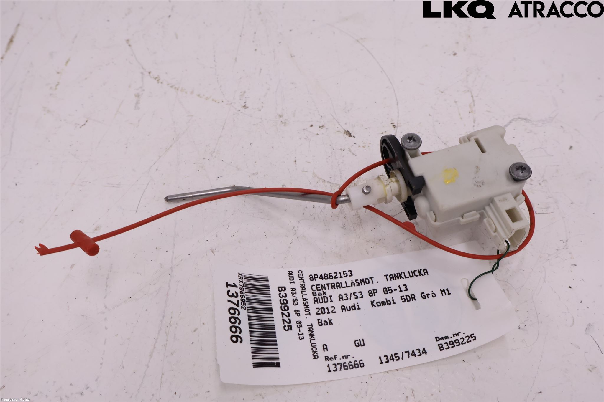 Audi A3/S3 05-13 Sentrallåsmotor Tankluke