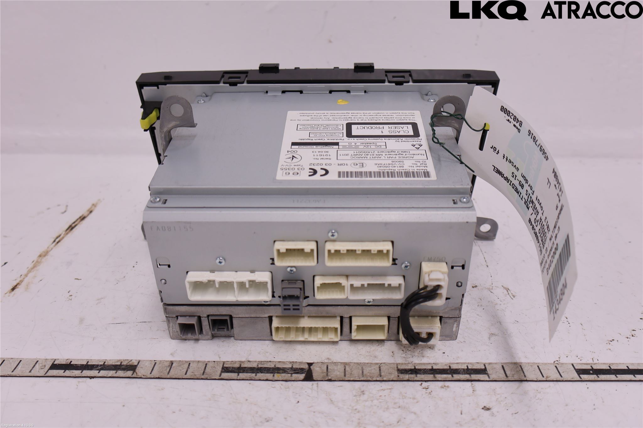 Toyota AVENSIS 09-15 Stereo Radio Med Cd