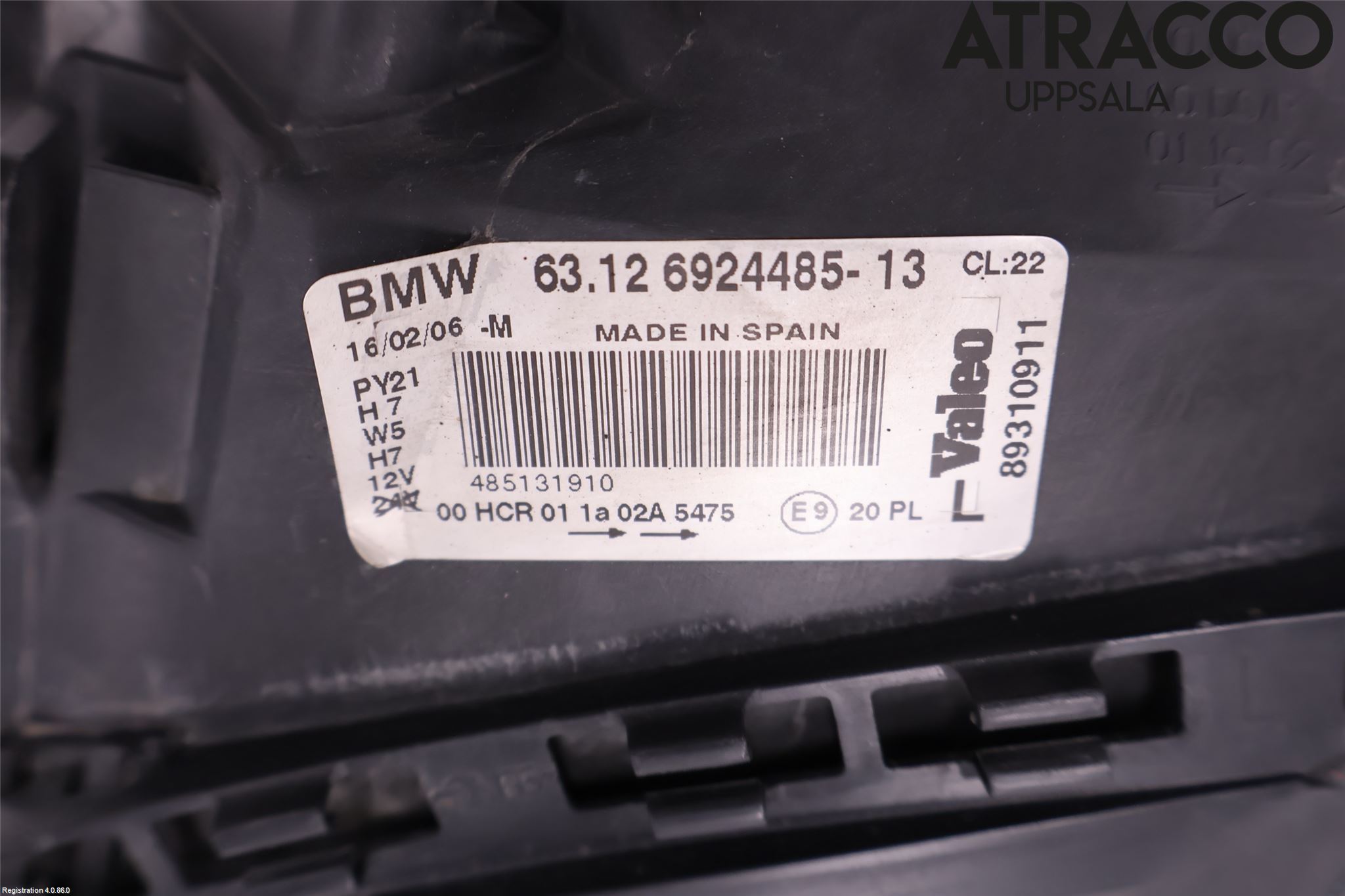 BMW 1 E87/81 5D/3D 03-11 Frontlykt Venstre