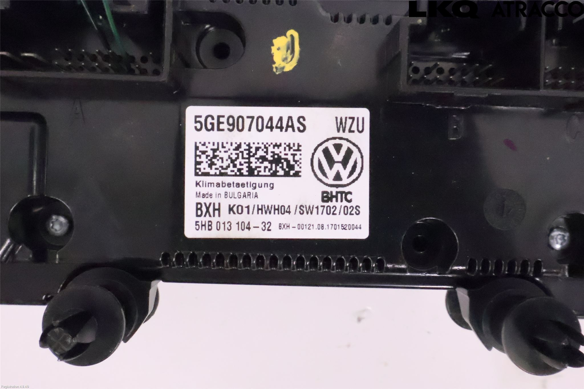 Volkswagen VW PASSAT 15-19 Varme Ac Betjening-Display