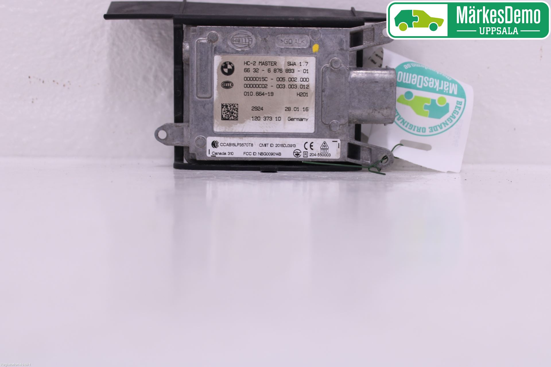 BMW 3 F30/F31/F80 12-19 Sensor Kollisjonsbeskyttelse