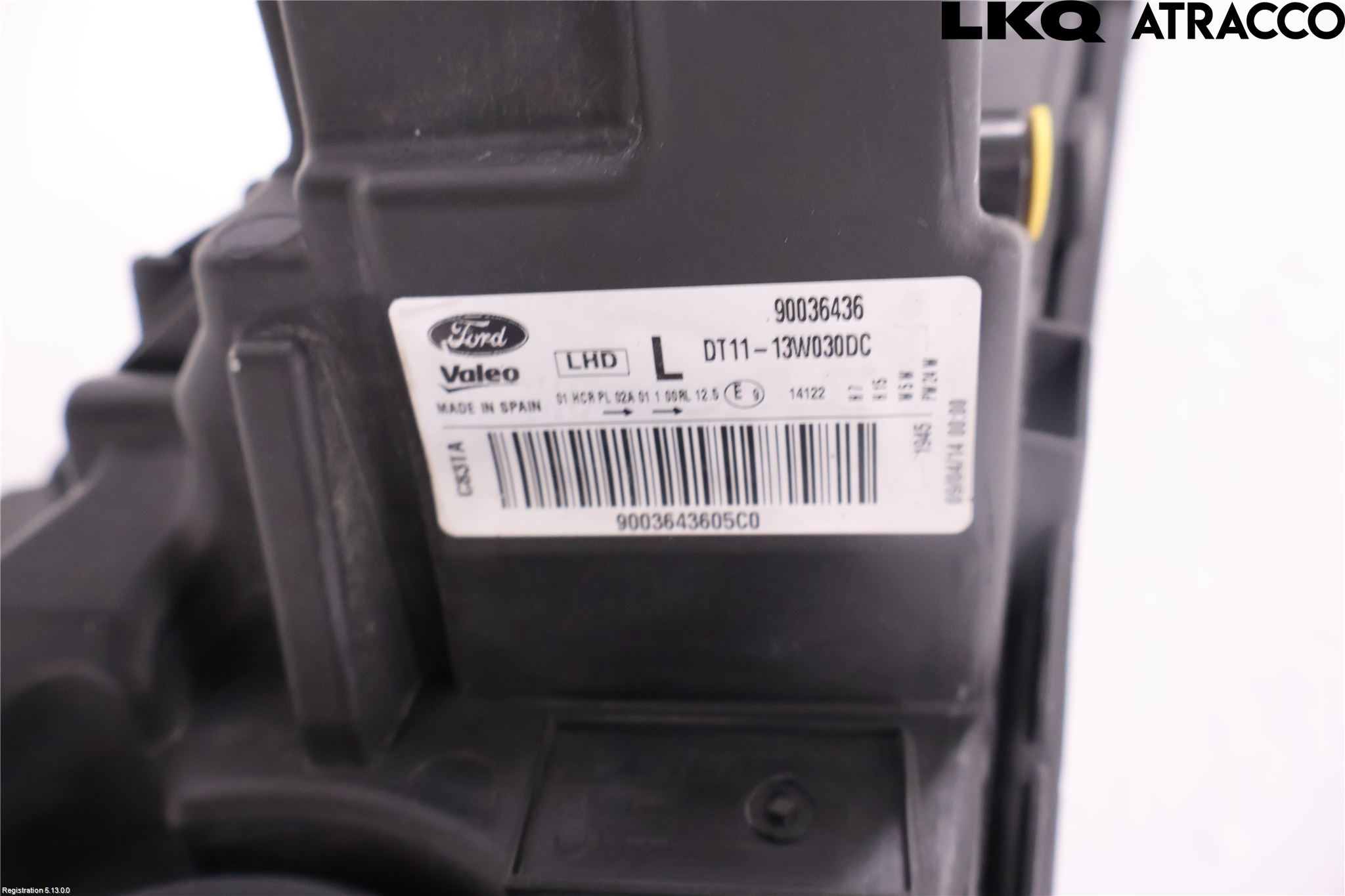 Ford TRANSIT/TOURNEO CONNECT 13-22 Frontlykt Venstre
