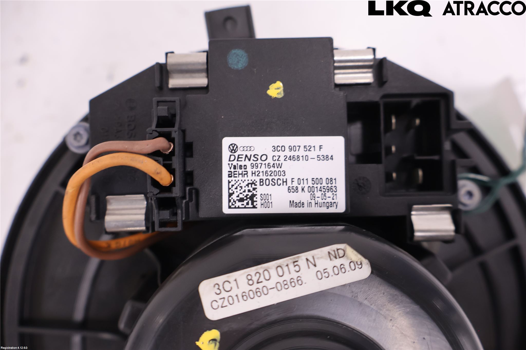 Volkswagen VW PASSAT 05-11 Varmeapparat Viftemotor