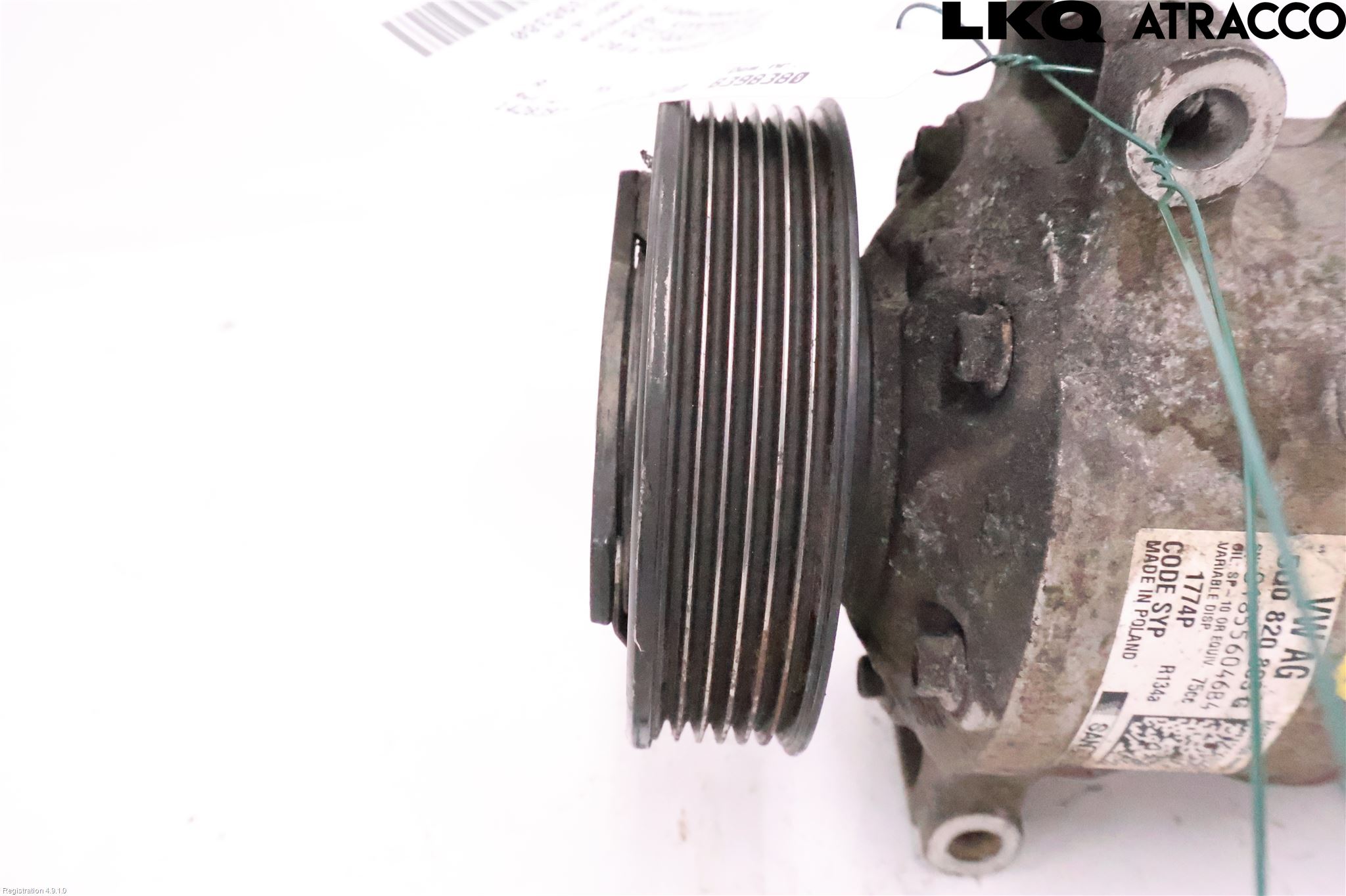 Volkswagen VW CADDY 16-20 Varme Ac Kompressor