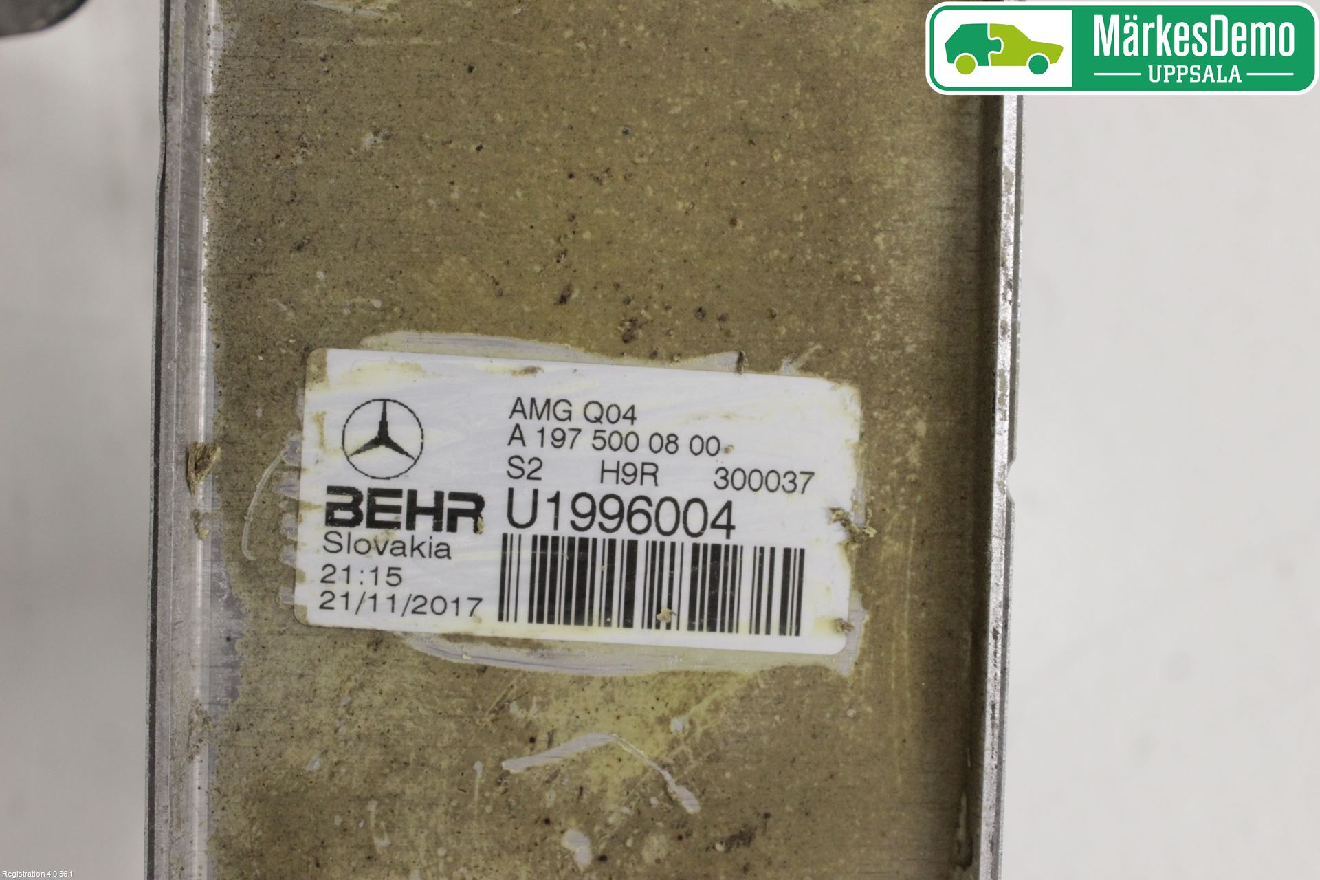 Mercedes-Benz MB AMG GT (C190/R190) 14-22 Radiator Oljekjøler Automatgea