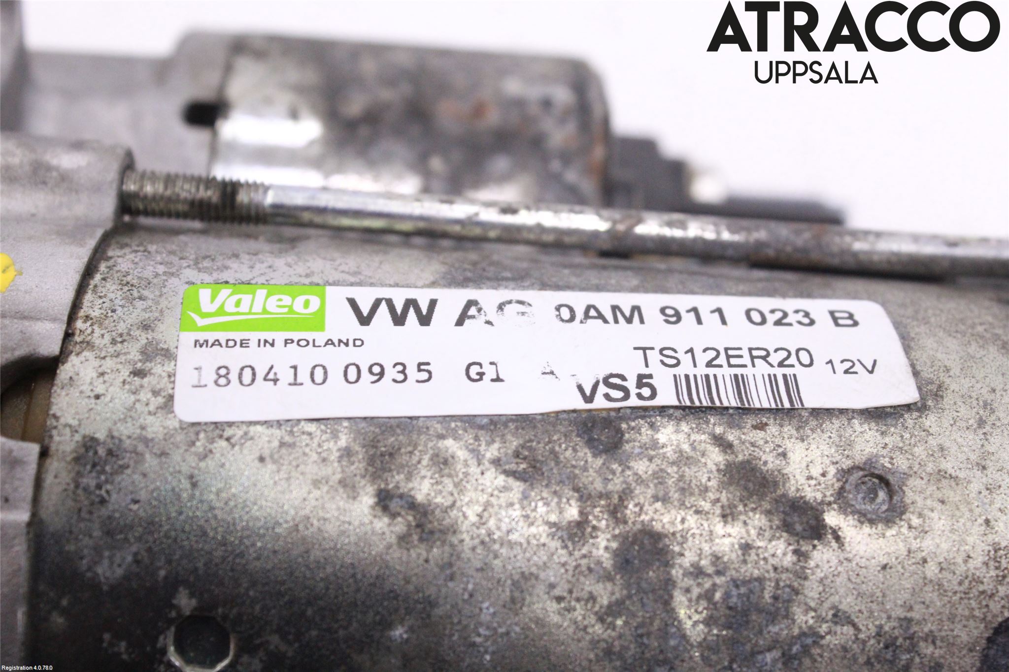 Volkswagen VW GOLF VI 09-13 Startmotor