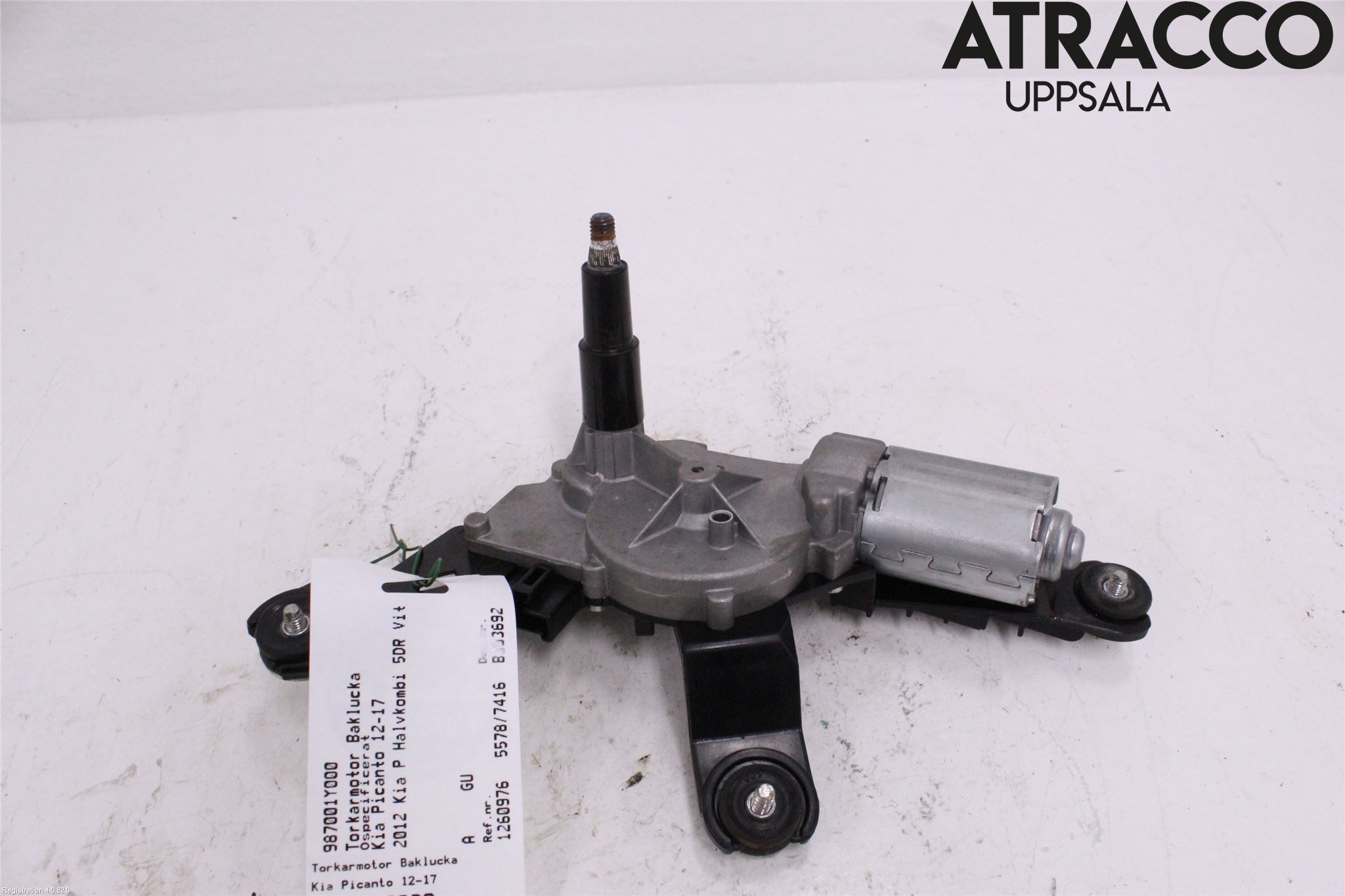 Kia PICANTO 12-17 Viskermotor Bakluke